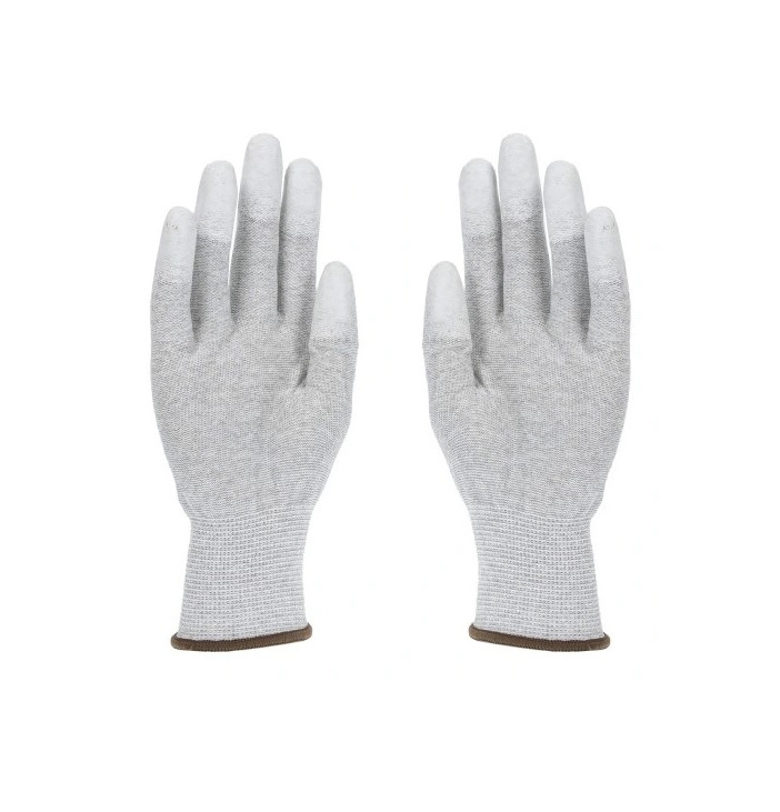 Antistatické ESD rukavice RS Conductor Leicht Bezprašné - protiskluzové velikost XL