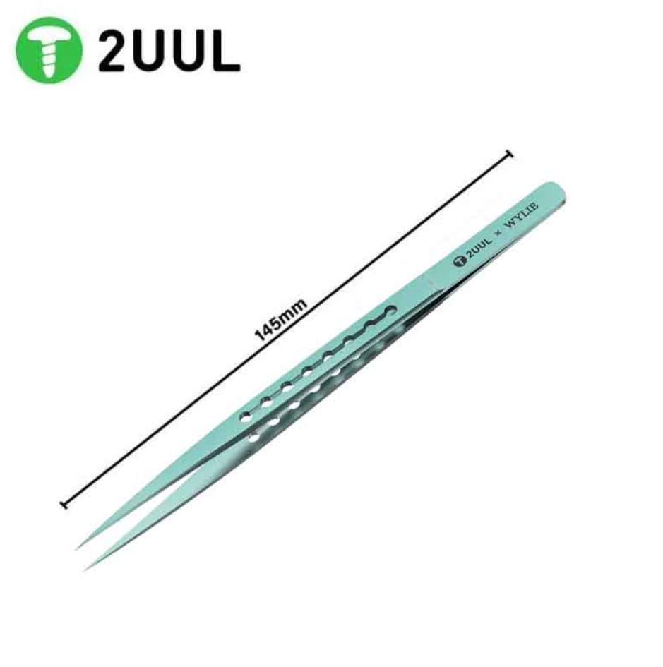 2UUL & WYLIE Ti11 Titanová pinzeta přímá - ultralehká