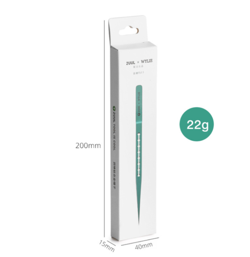 2UUL & WYLIE Ti11 Titanová pinzeta přímá - ultralehká