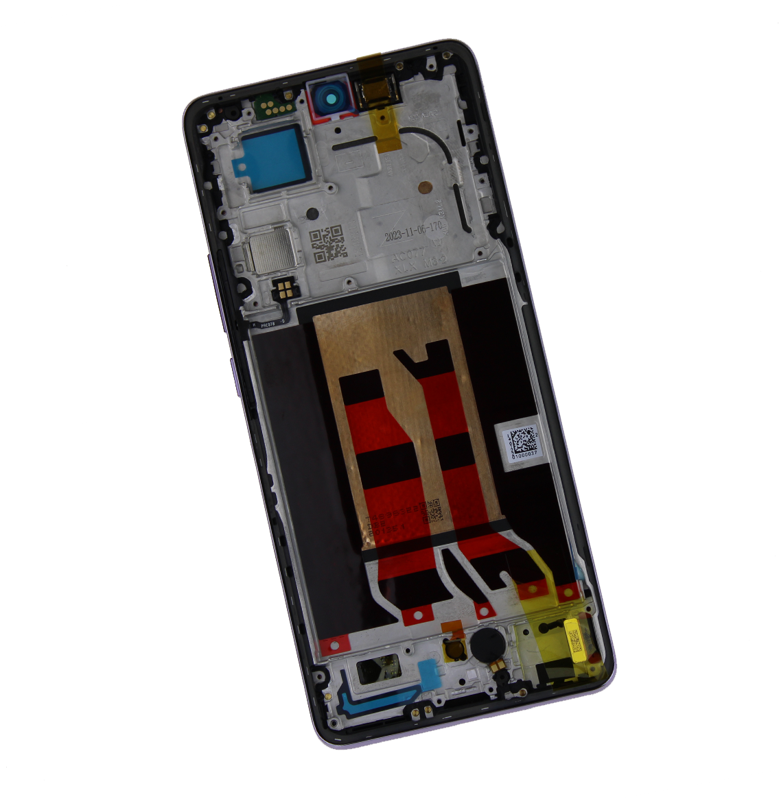 Originál LCD + Dotyková vrstva Oppo Reno 10 Pro fialový Glossy Purple