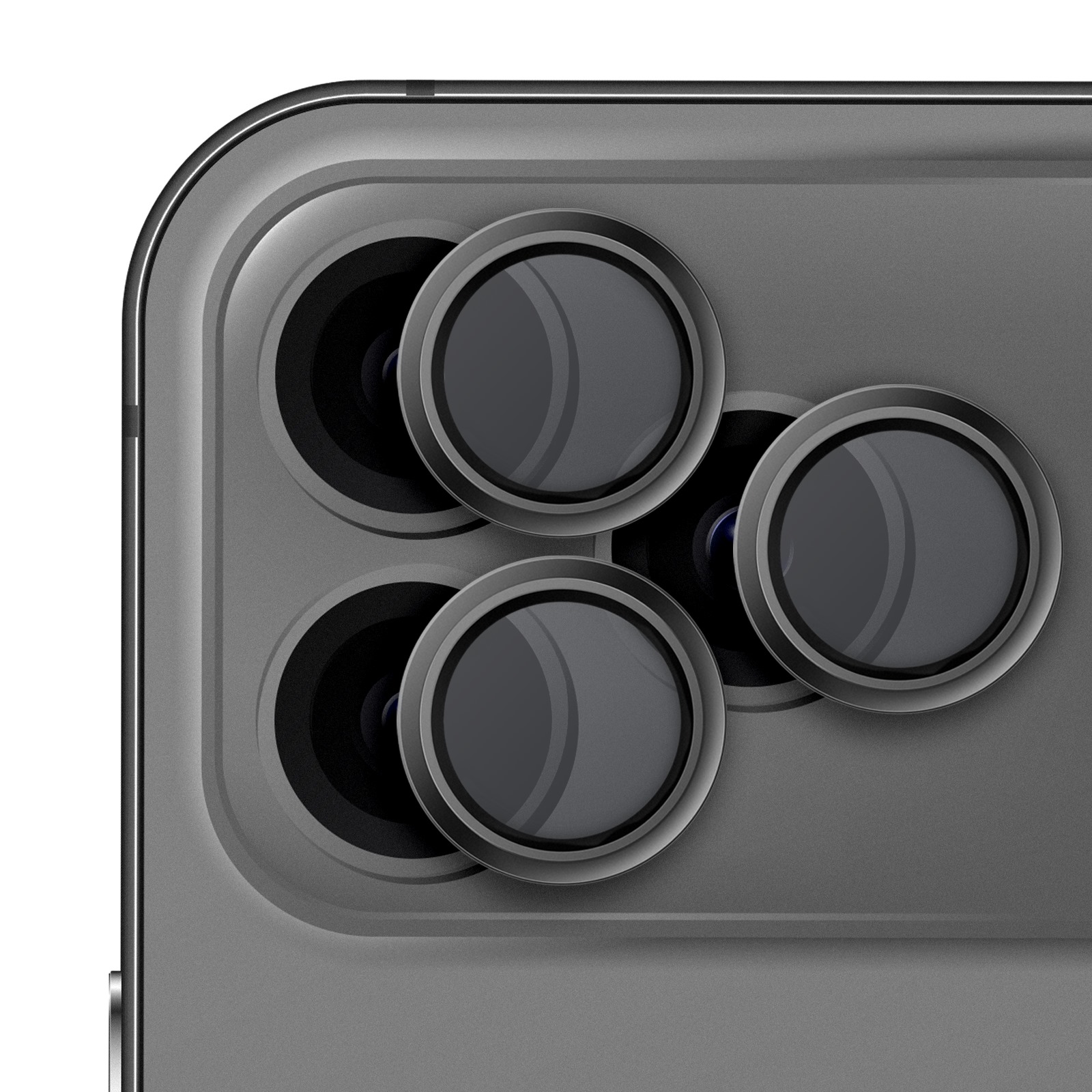 Hammer Glass ochranné sklo fotoaparátu iPhone 17 Pro - iPhone 17 Pro Max modré