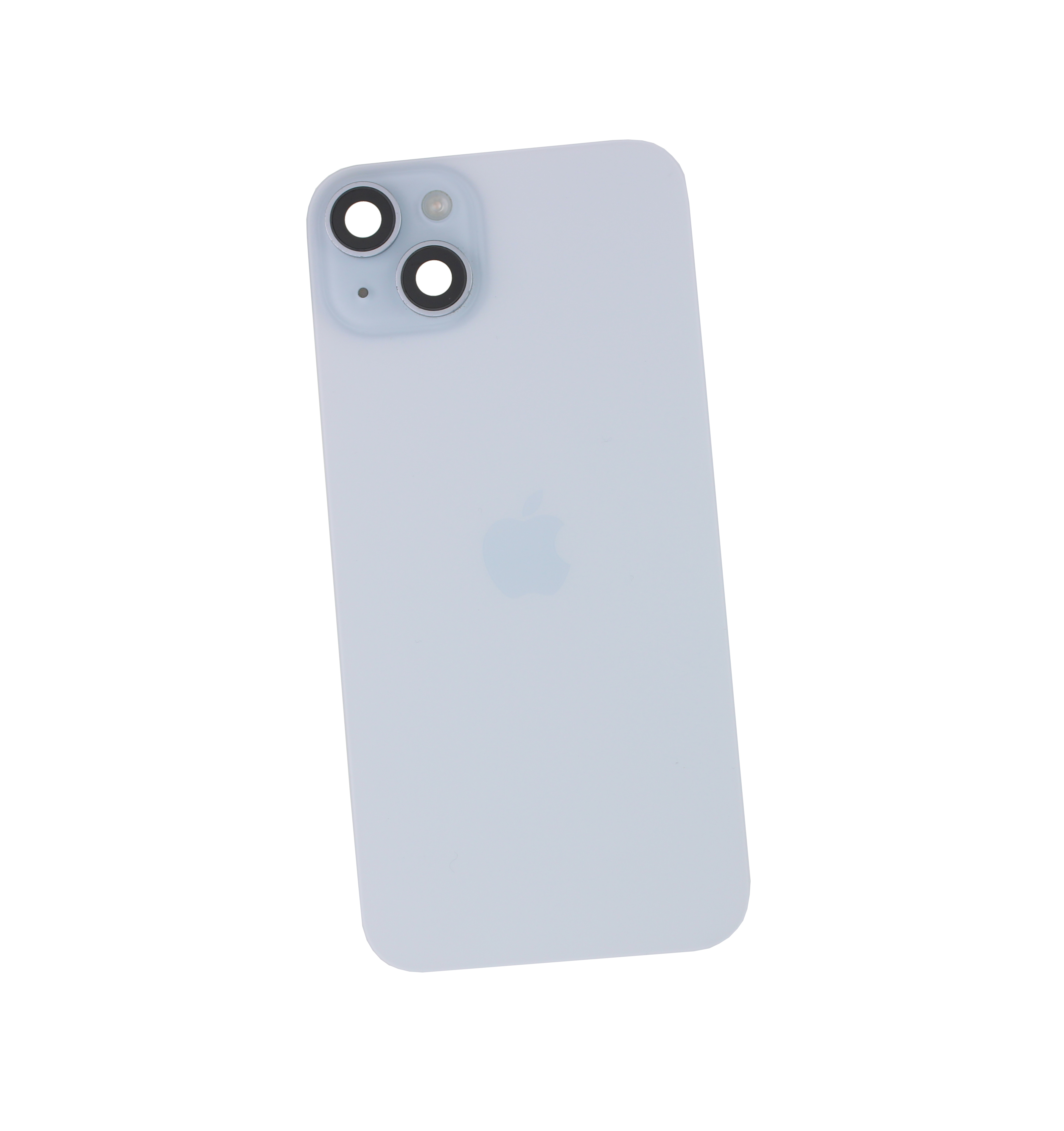 Originál kryt baterie iPhone 15 Plus bílo-modrý - demontovaný díl Grade A