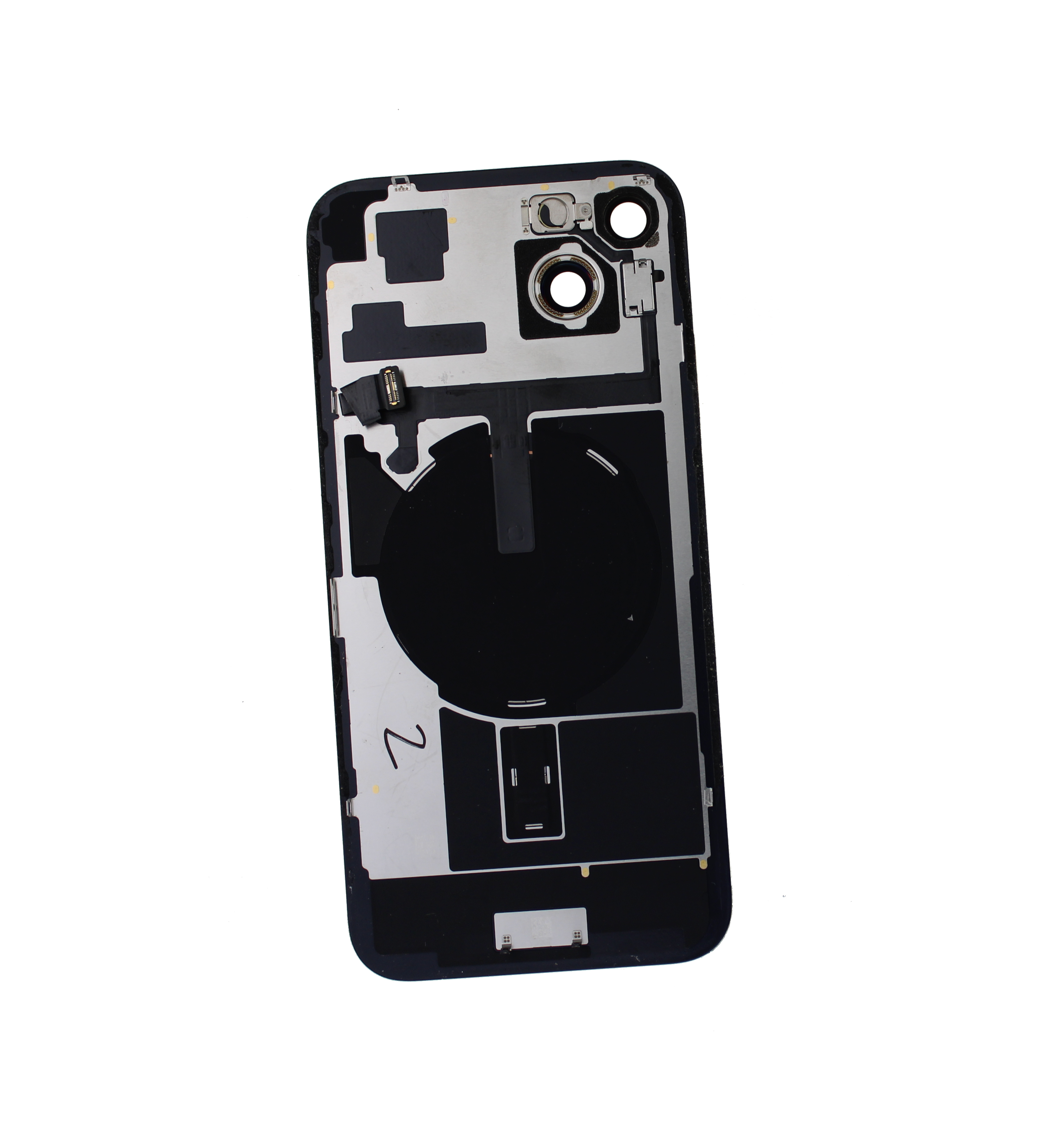 Originál kryt baterie iPhone 15 Plus žlutý - demontovaný díl Grade A