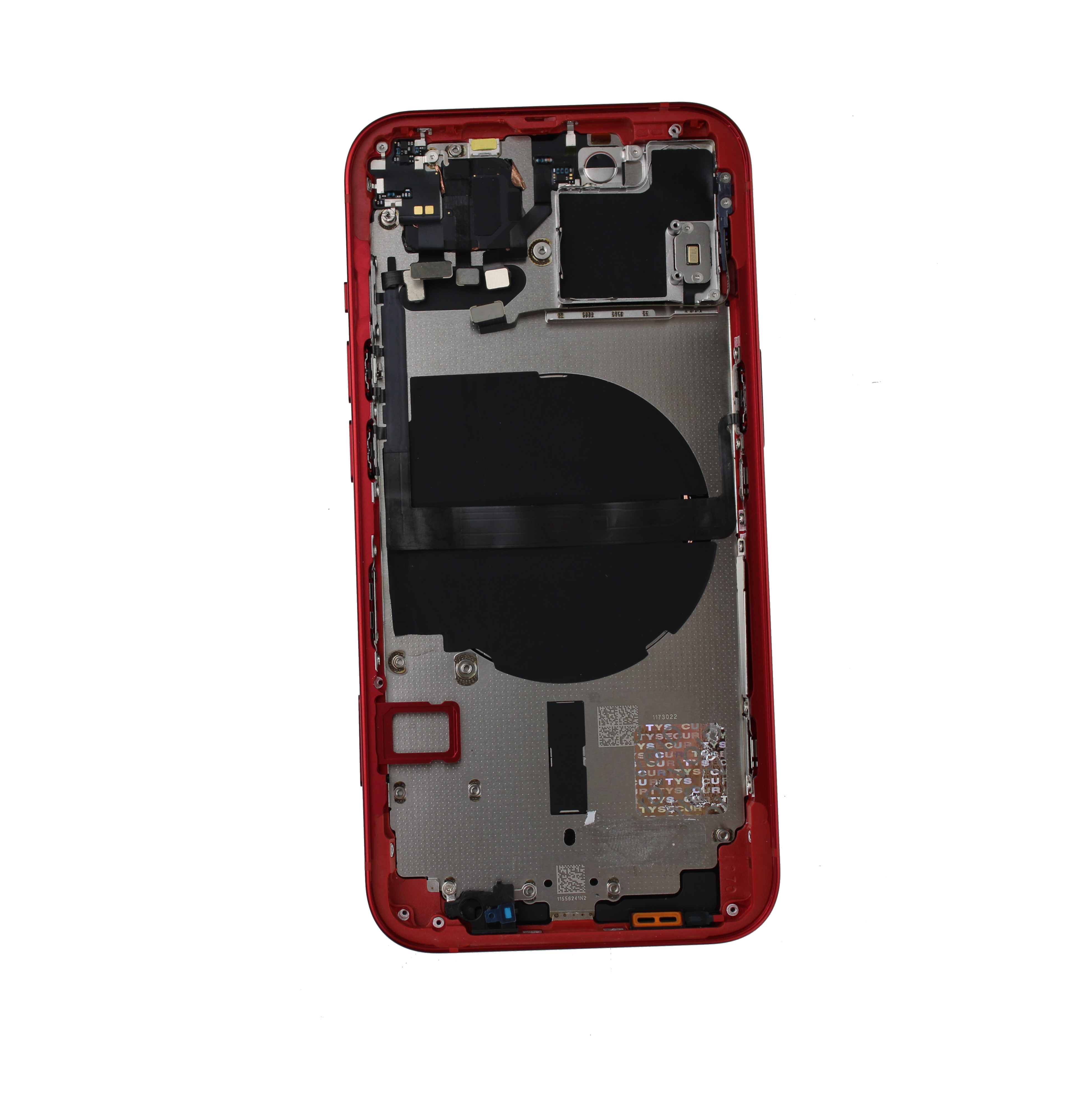Originál korpus a kryt baterie iPhone 13 červený - demontovaný díl Grade A