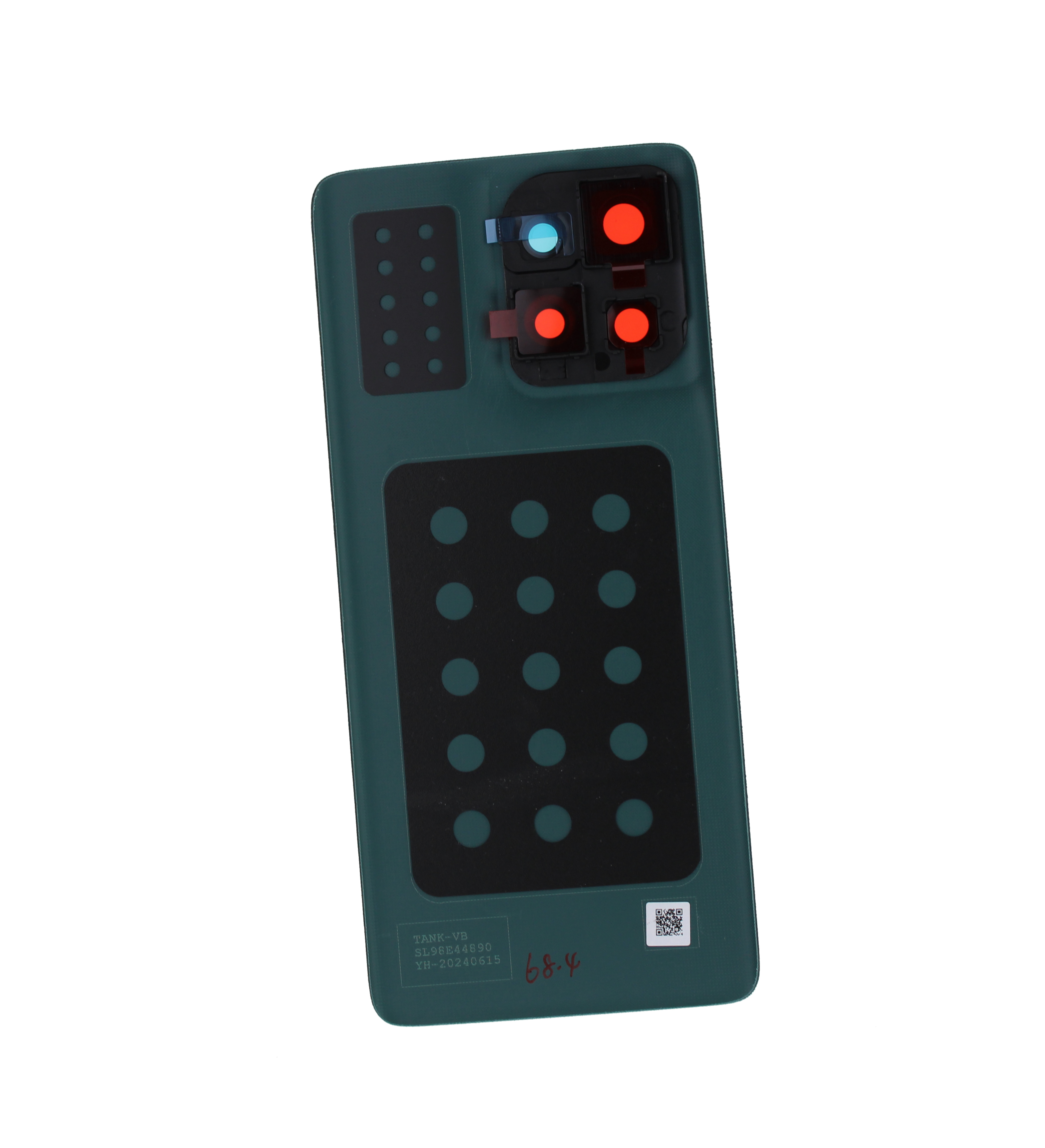 Originál kryt baterie Motorola Moto Edge 50 zelený Junglee green