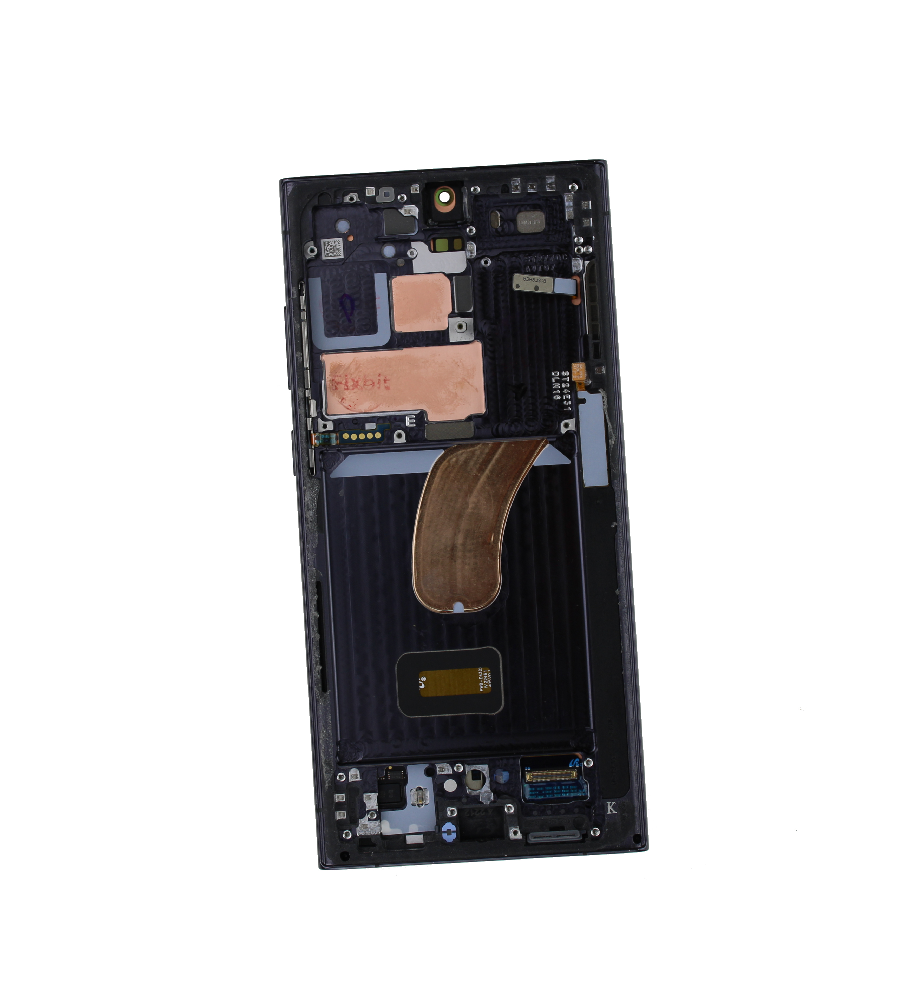 Originál LCD + Dotyková vrstva Samsung Galaxy S23 Ultra SM-S918 černý - demontovaný díl