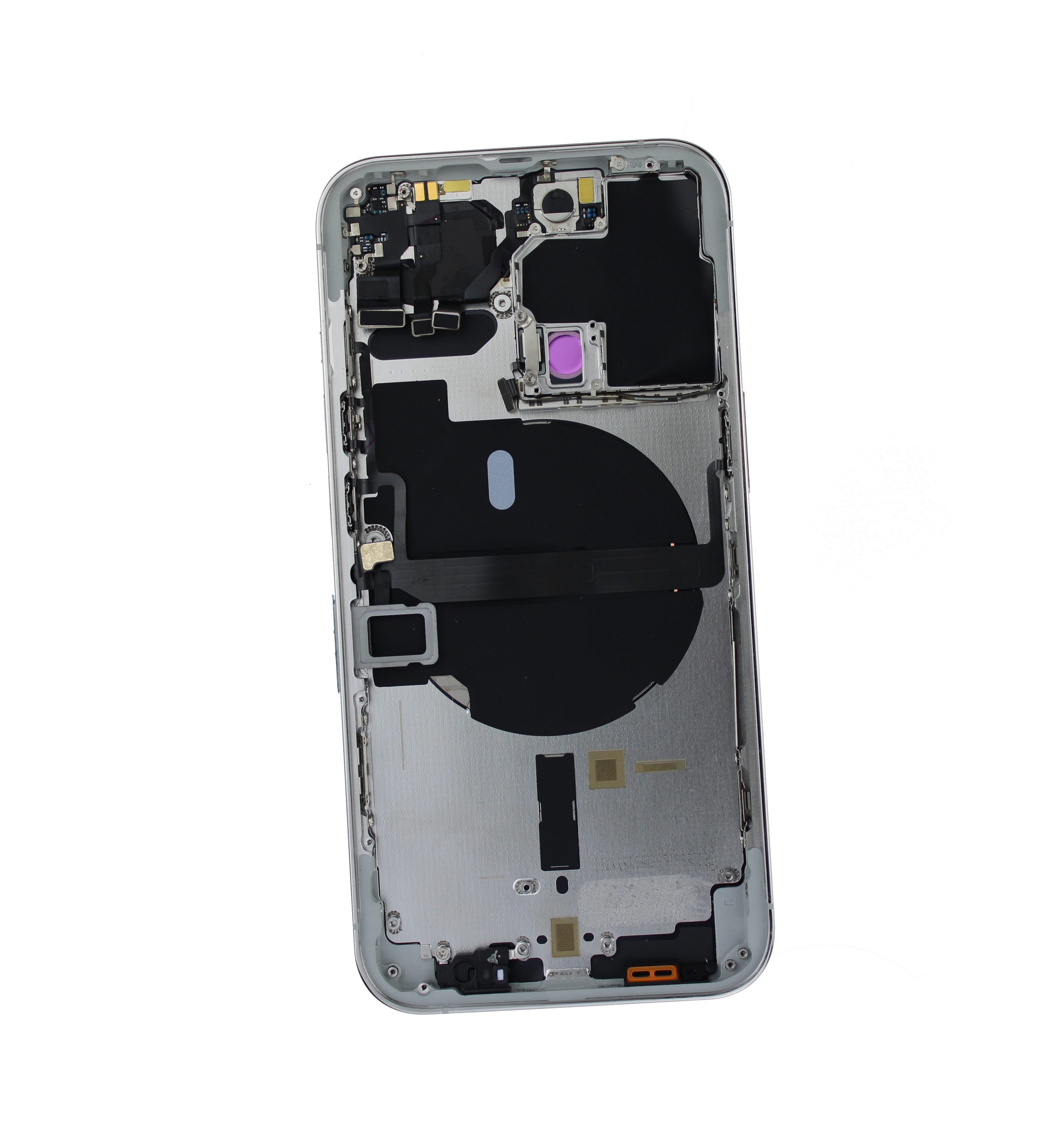 Originál korpus a kryt baterie iPhone 13 Pro bílý - demontovaný díl Grade A