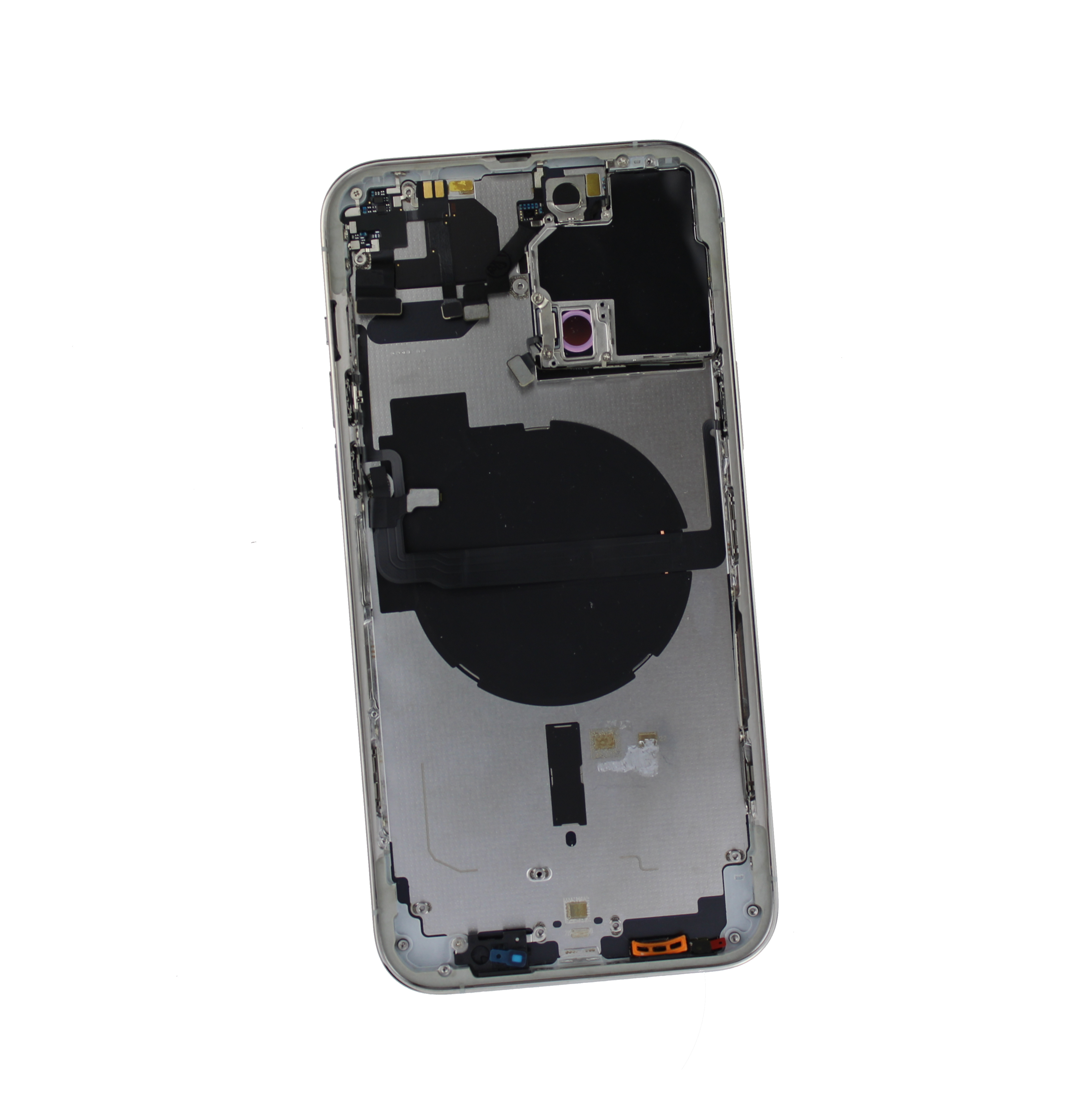 Originál korpus a kryt baterie iPhone 13 Pro Max bílý - demontovaný díl Grade A