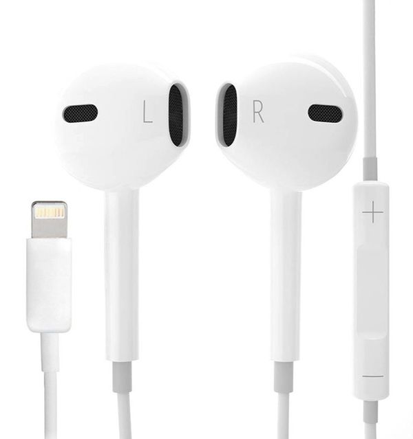 EarPods Lightning kabelová sluchátka bílé bulk