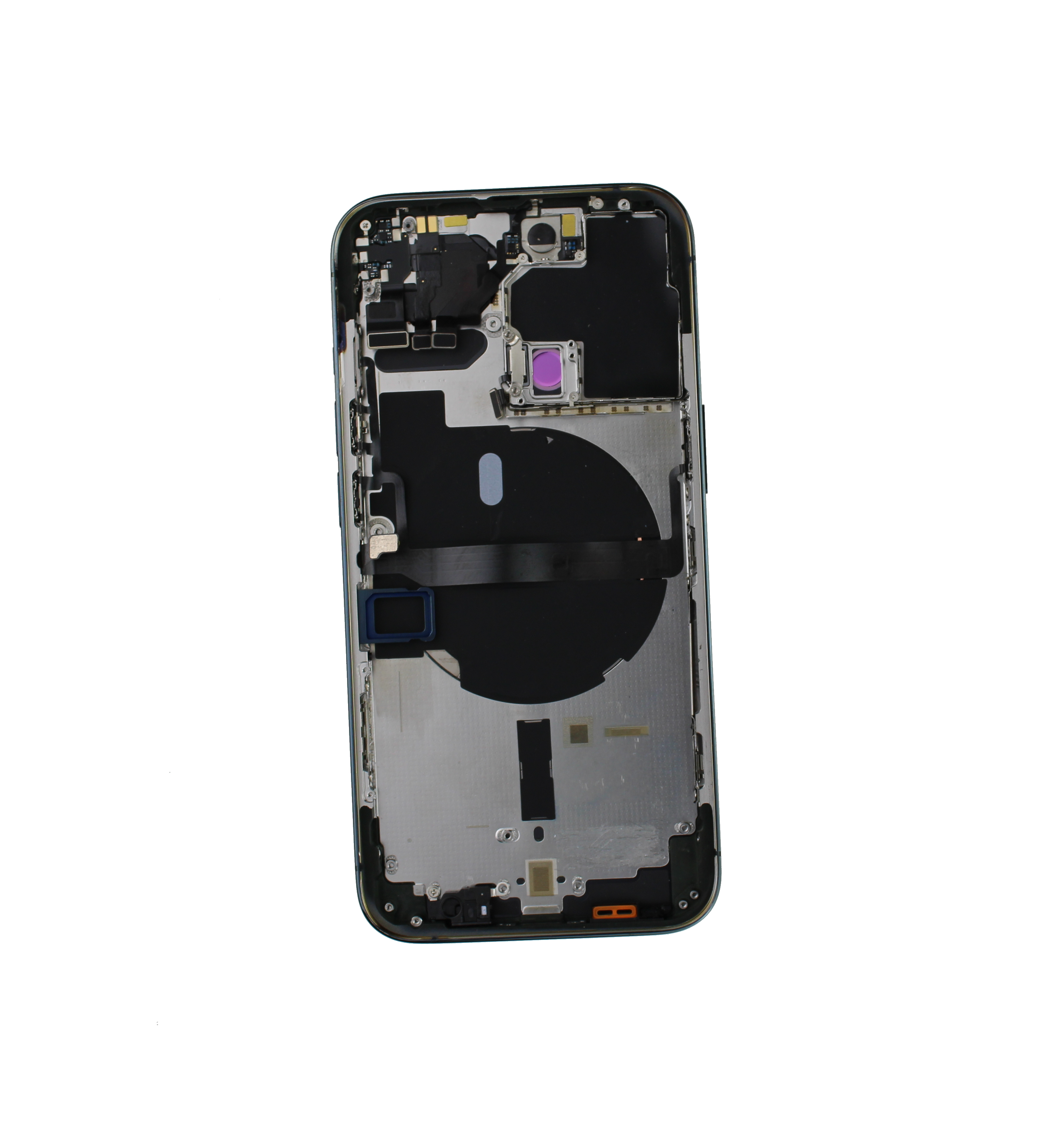 Originál korpus a kryt baterie iPhone 13 Pro zelený - demontovaný díl Grade A