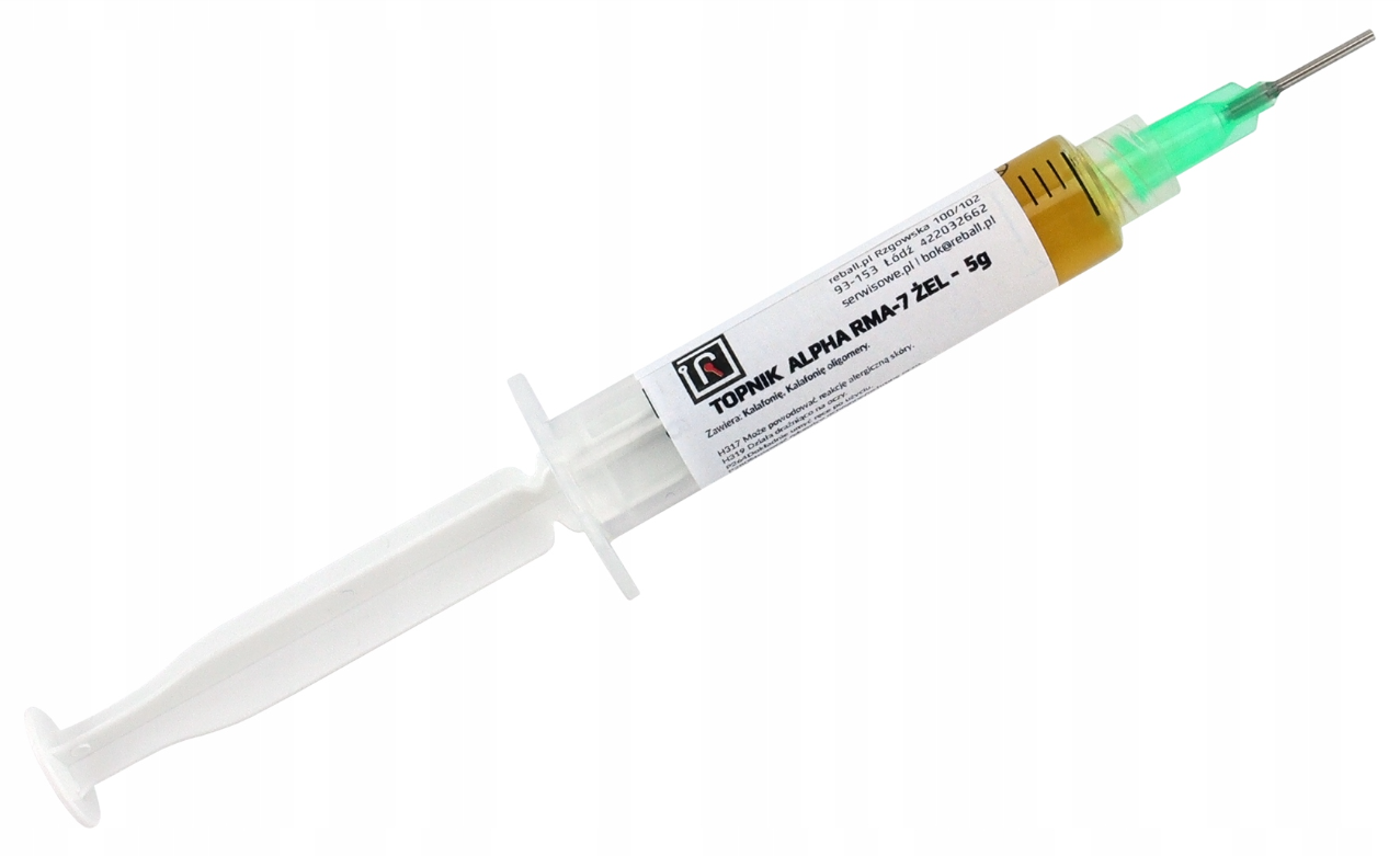 Flux pájecí pasta Alpha RMA-7 5 ml