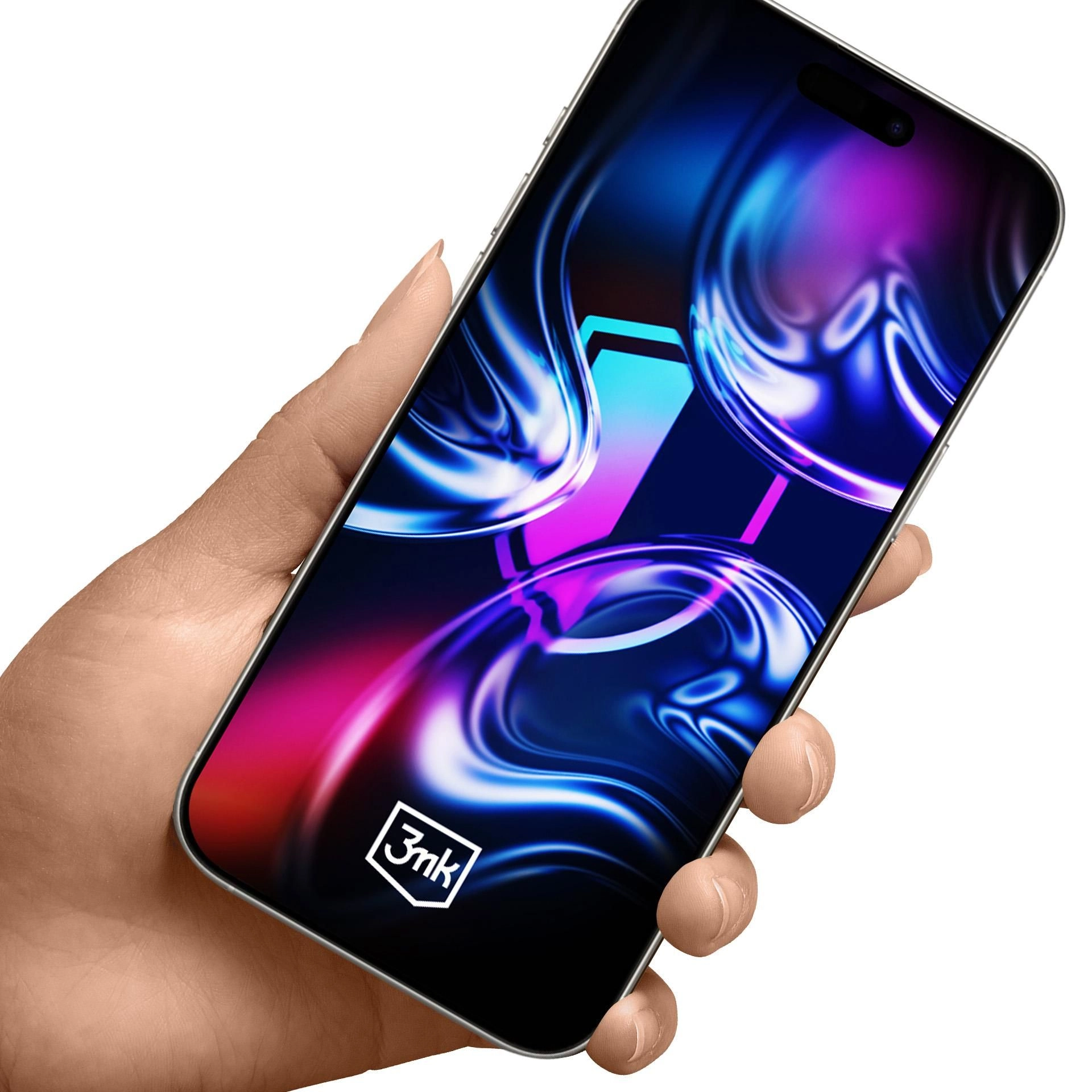 3MK Ochranné tvrzené sklo iPhone 16 Pro - iPhone 17 HardGlass Max s aplikátorem