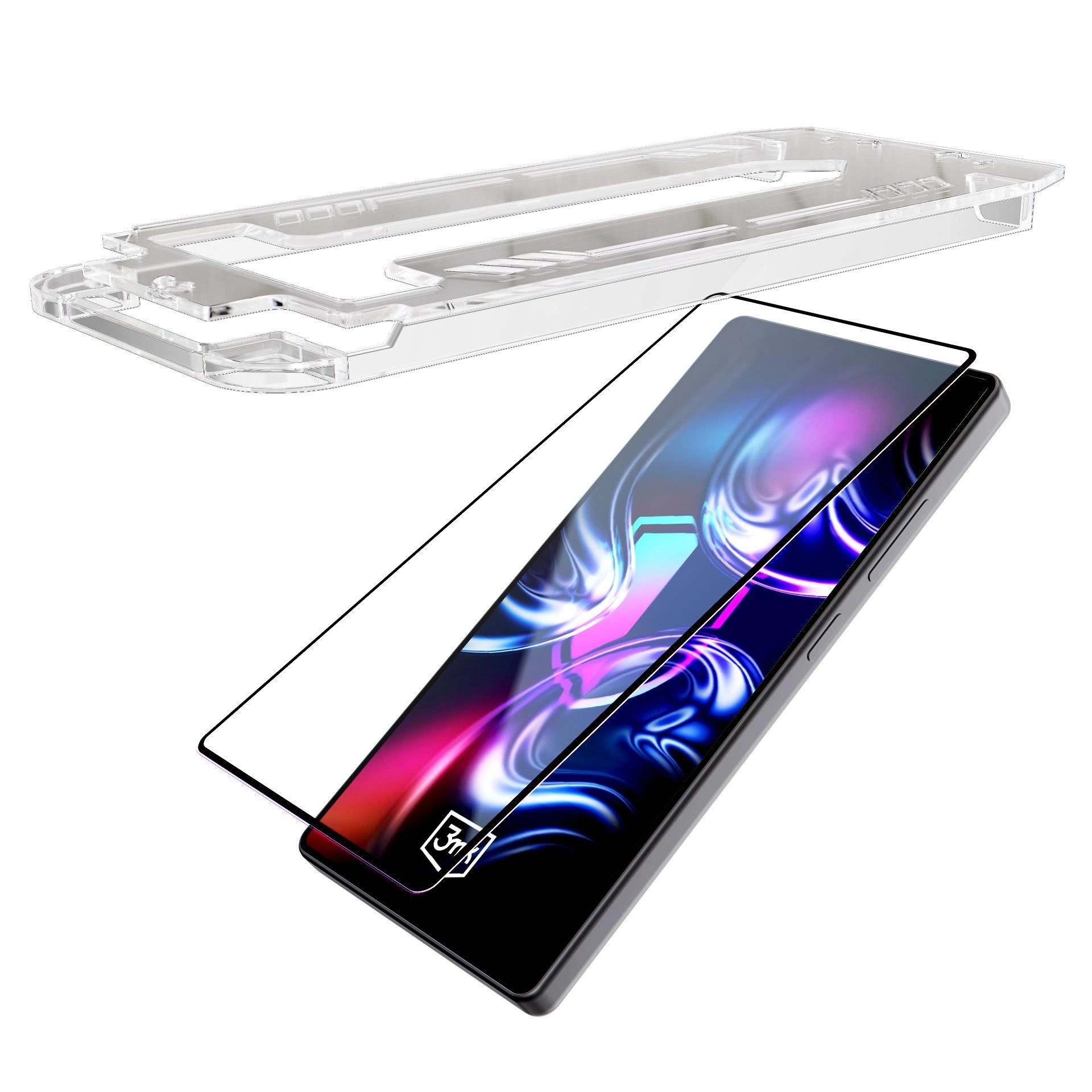 3MK Ochranné tvrzené sklo iPhone 17 Pro Max HardGlass Max s aplikátorem