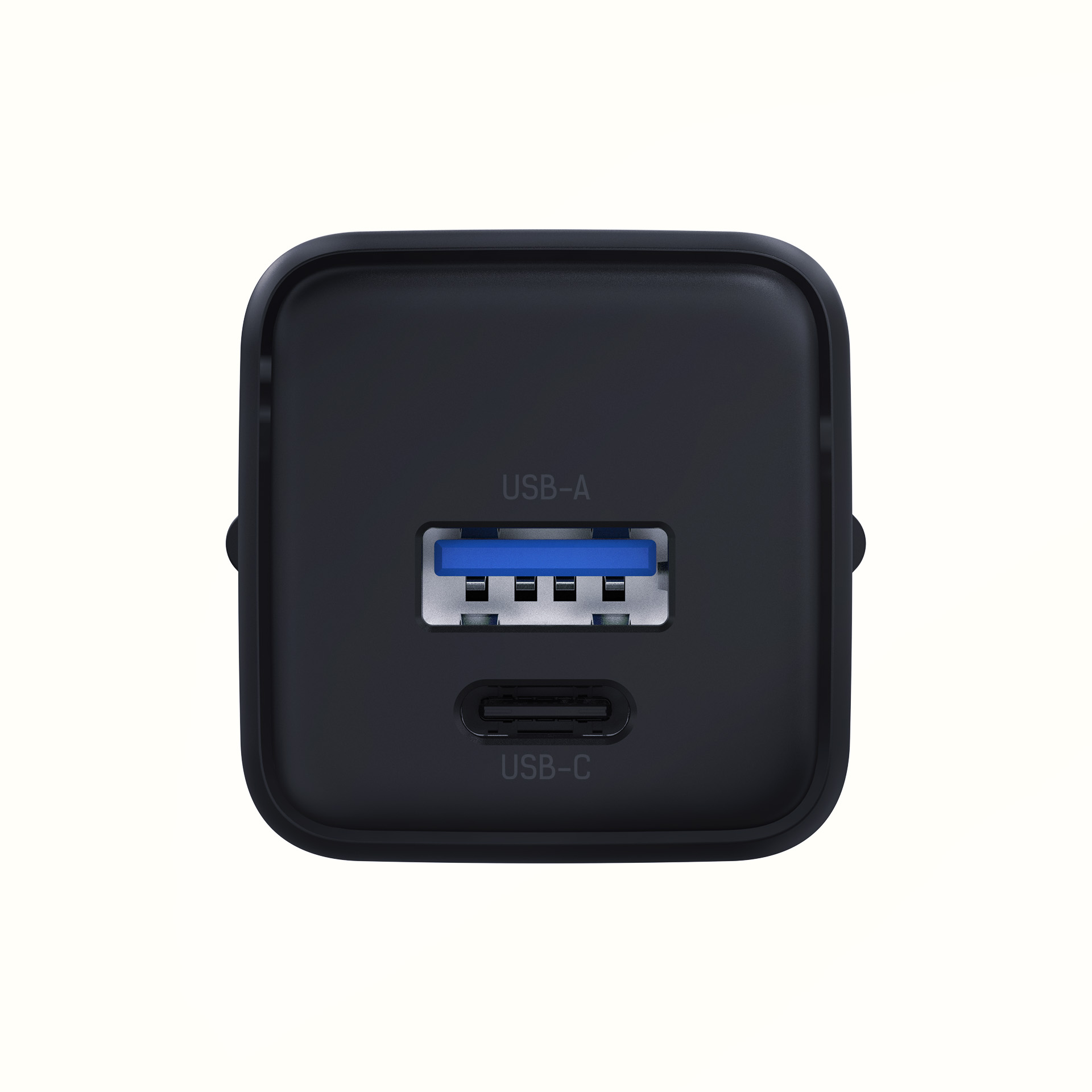 3MK síťová nabíječka Hyper GaN PD QC 4.0 PPS USB-C + USB-A černá