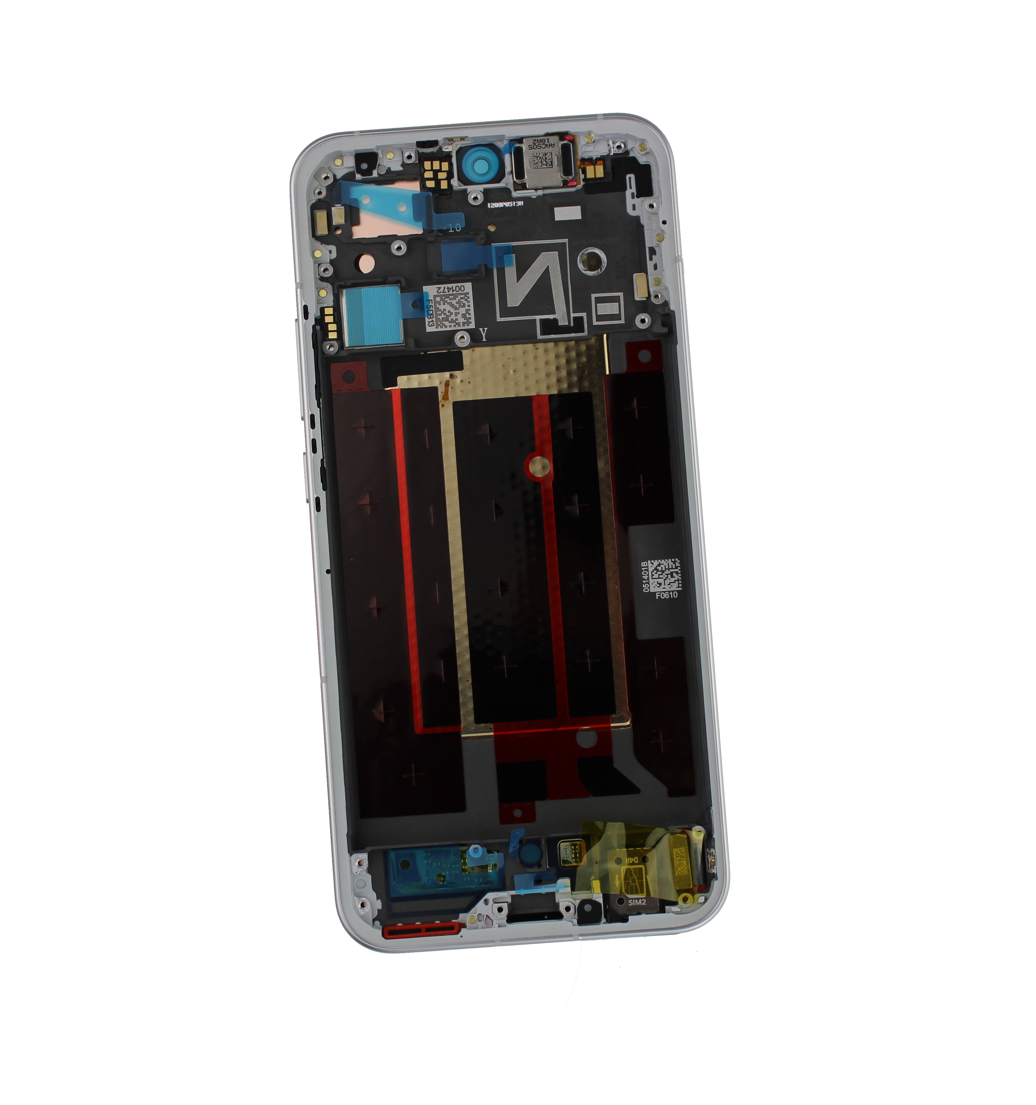 Originál LCD + Dotyková vrstva Oppo Reno 14 5G CPH2737 bílý