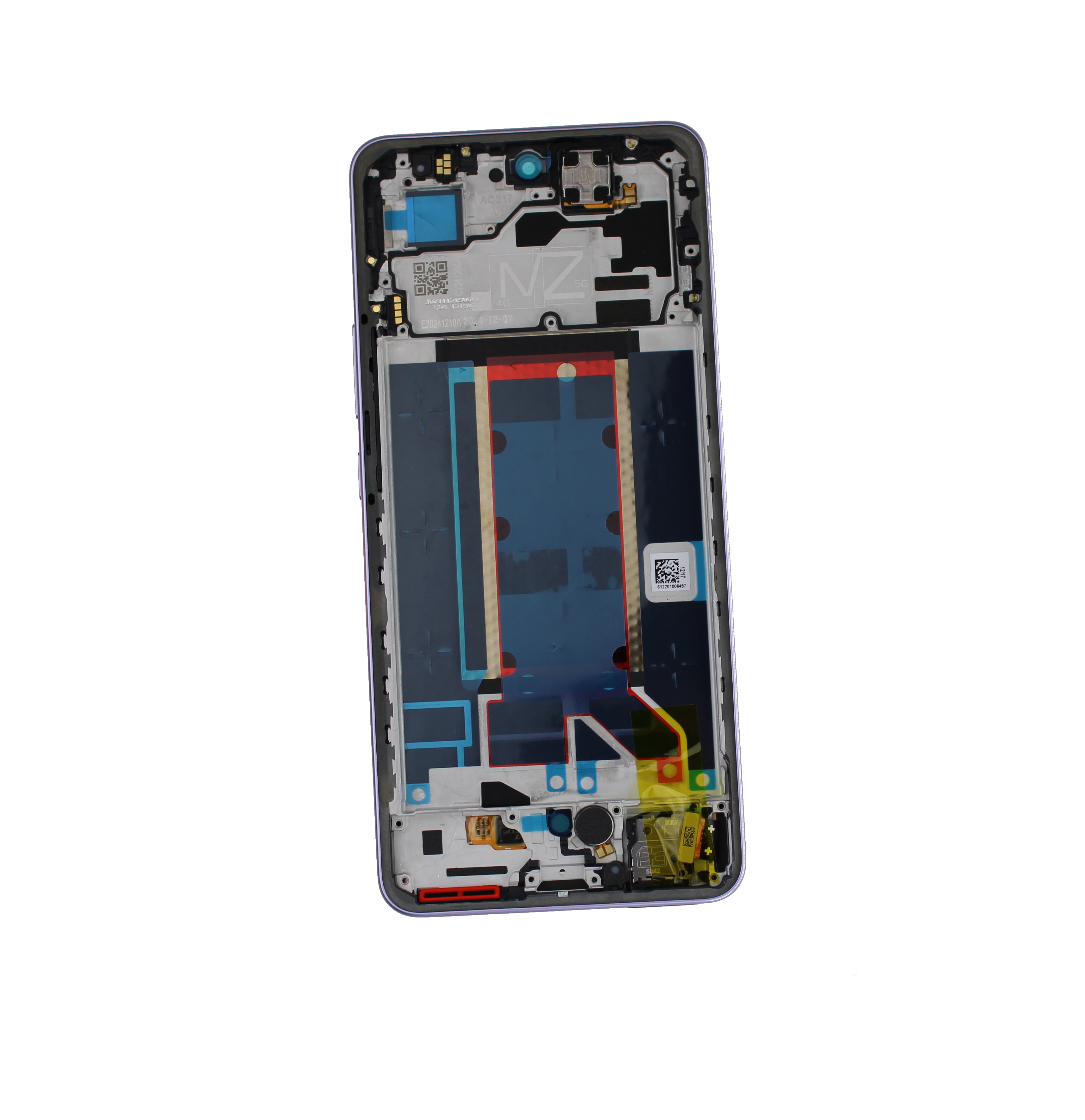 Originál LCD + Dotyková vrstva Oppo Reno 13F 5G CPH2699 fialový