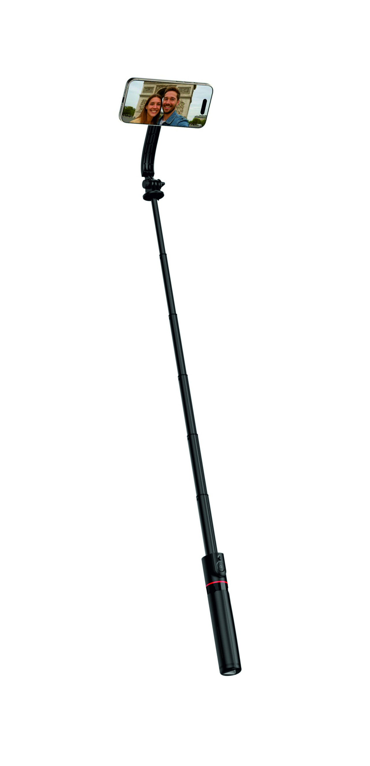 SWISSTEN Bluetooth Selfie Stick Tripod MagSafe černý