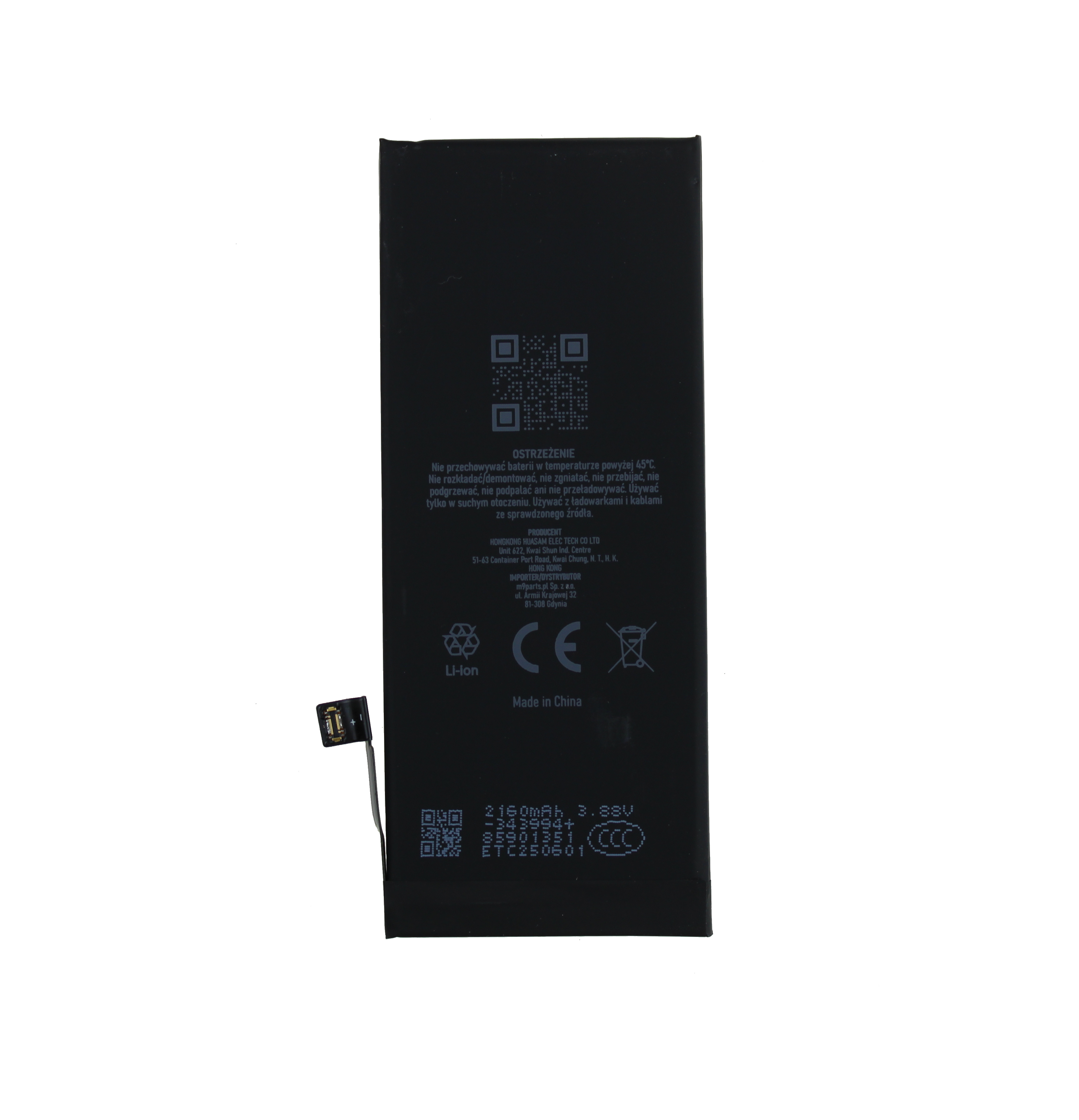 Volttrix Pro TI Baterie iPhone SE 2022 programovatelná 2160mAh