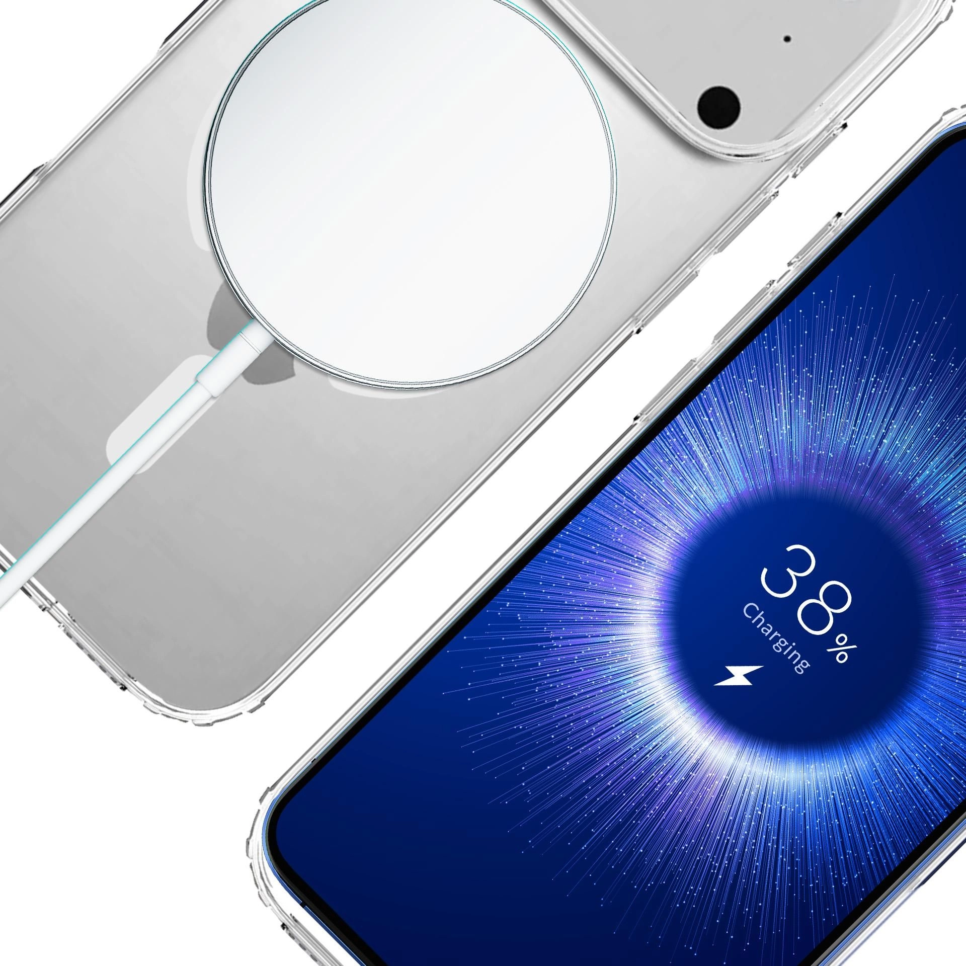 Obal iPhone 17 Pro MagSafe 3mk Armor transparentní