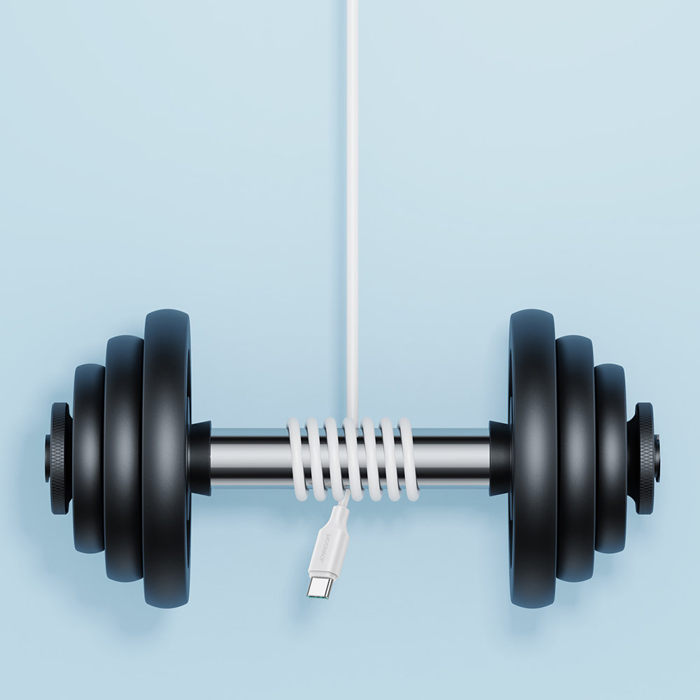 Joyroom USB nabíjecí/datový kabel - USB-C 3A 1m bílý(S-UC027A9