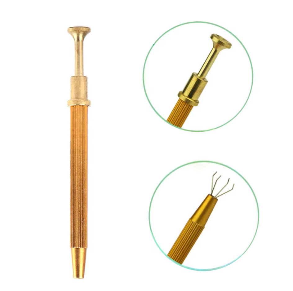 JAKEMY JM-T8-11 kovový přesný chyták se čtyřmi čelistmi - vytahovák drapák