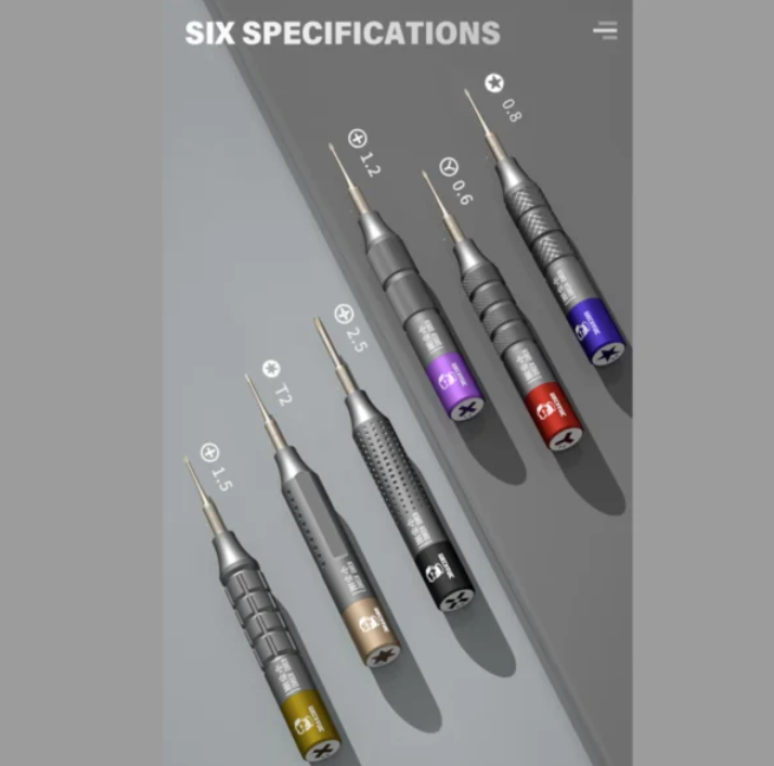 MECHANIC King Kong Sada přesných šroubováků 6 kusů se stojanem