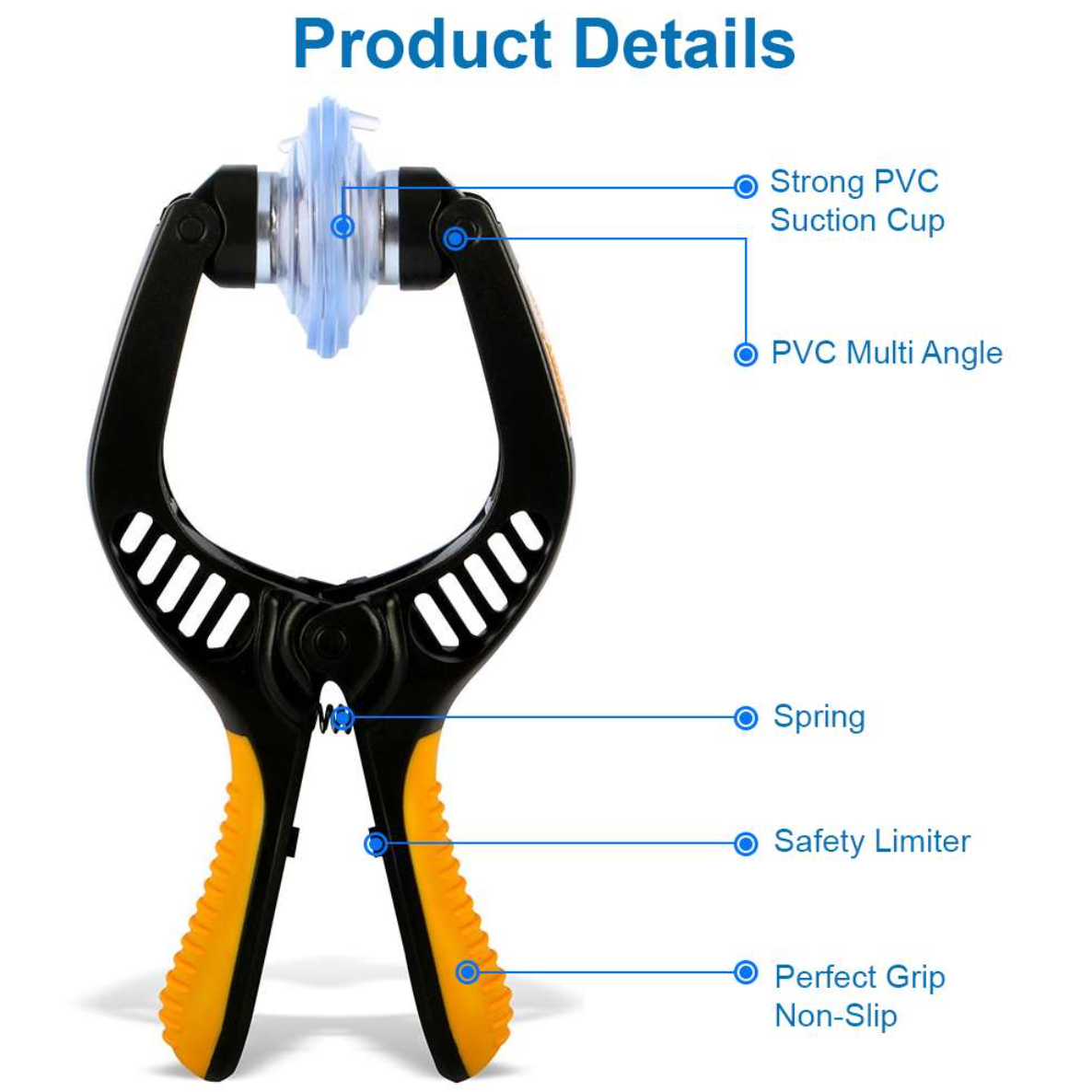 Jakemy JM-OP05 Profesionální přísavka- kleště s úchopem pro demontáž LCD displejů