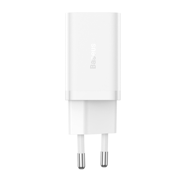 Baseus GaN5 Pro síťová nabíječka 2x USB-C 40W bílá