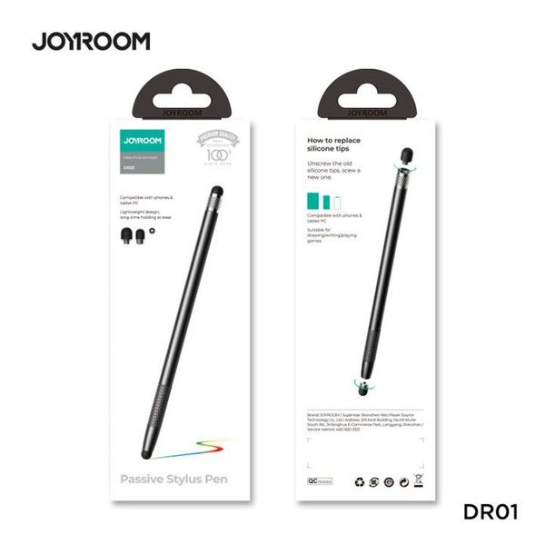 Joyroom JR-DR01 pasivní stylus černý