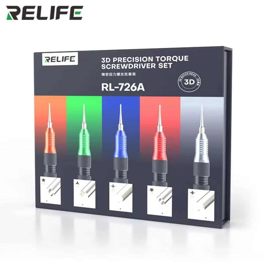 RELIFE RL-726A sada precizních šroubováků 5 ks