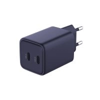 3mk Hyper GaN Charger 45W síťová nabíječka PD QC 4.0 PPS 2× USB-C černá