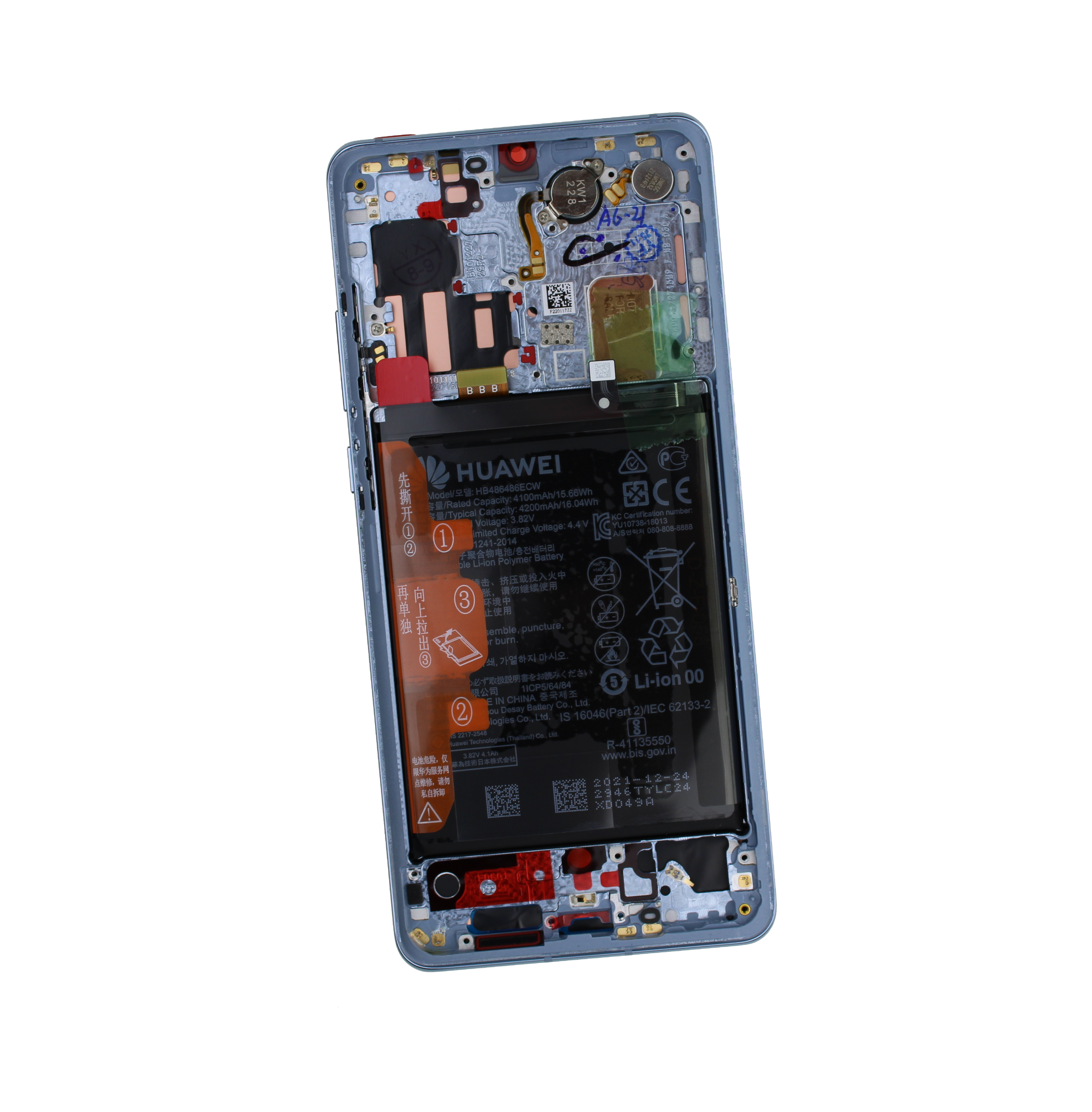 Originál LCD + Dotyková vrstva Huawei P30 Pro Breatching Crystal