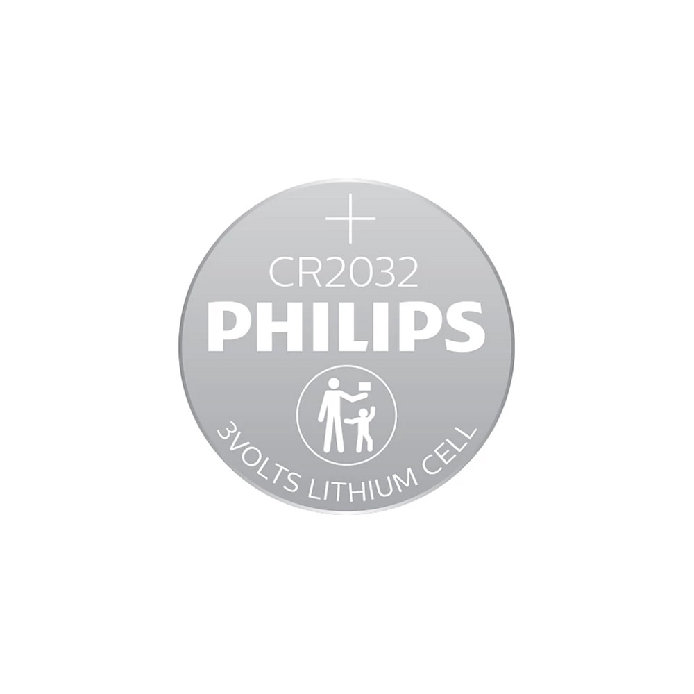 Philips CR2032 lithiové knoflíkové baterie 3 V CR2032P6/01B v blistru 6 ks