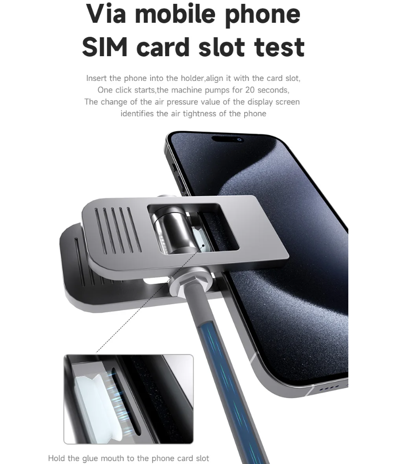 MECHANIC QiMi8 tester vodotěsnosti smartphonů USB-C a Typ-C