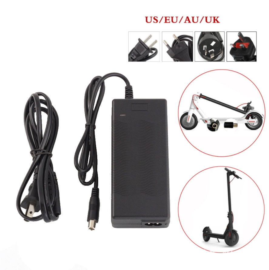 Nabíječka pro Xiaomi Mi Scooter / Ninebot ES1- ES2 - ES4 42V - THGX-4202 42V - 2A DC 5,5 mm