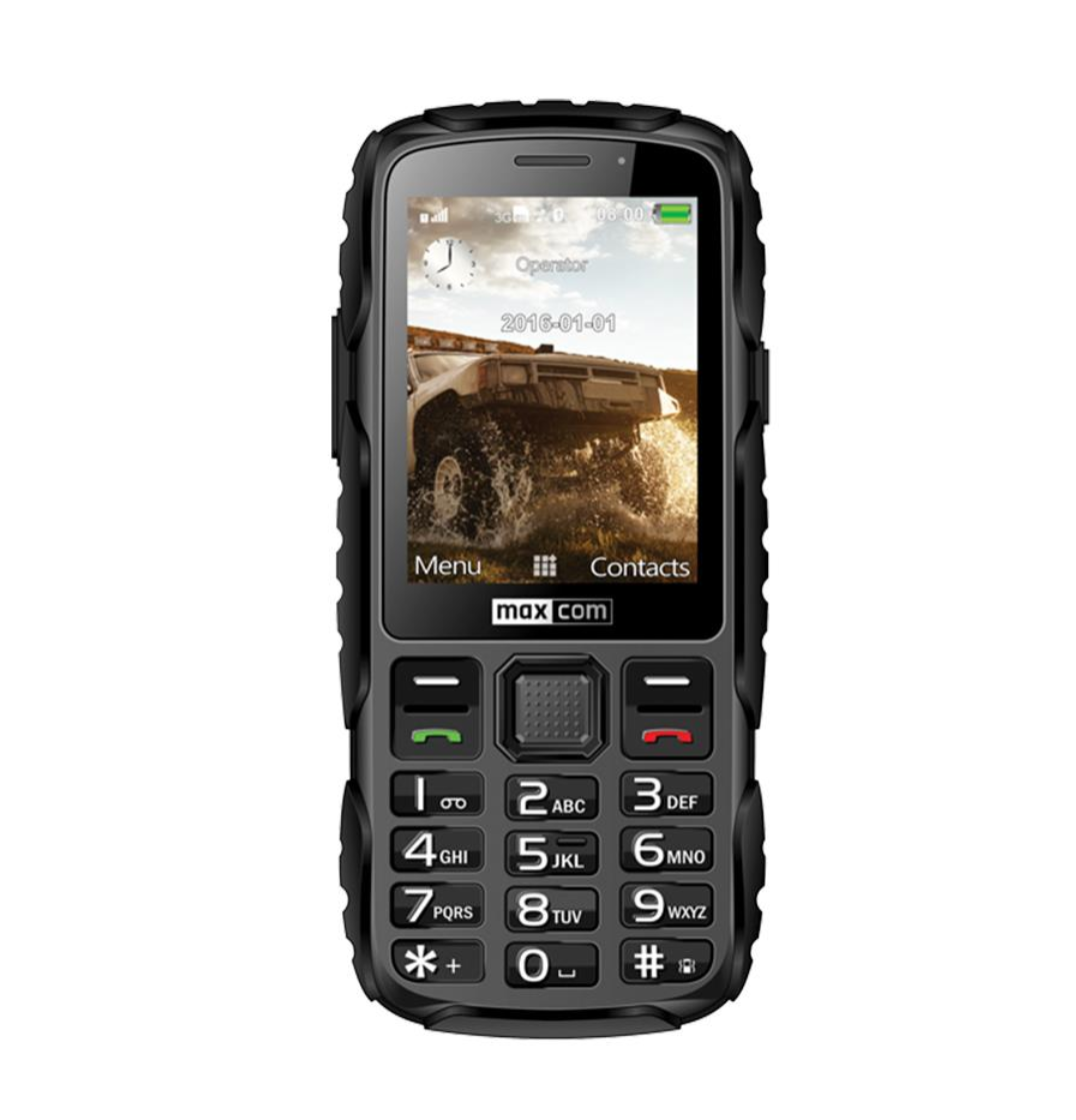 MaxCom MM920L odolný telefon pro seniory IP67 černý
