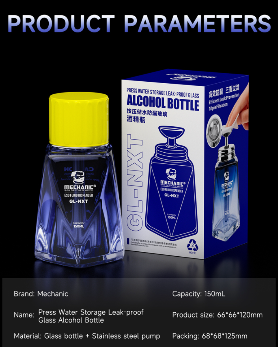 MECHANIC GL-NXT profesionální tlaková aplikační láhev na kapaliny 150 ml