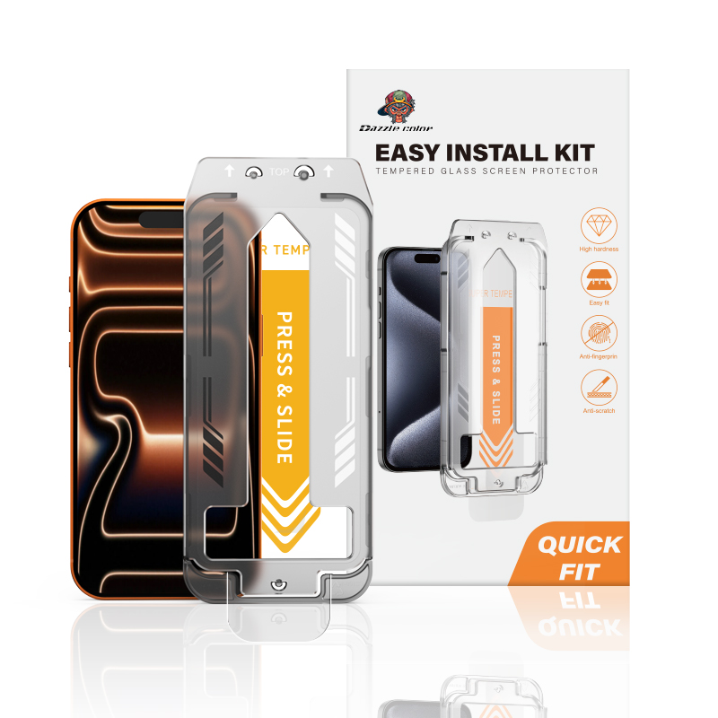 Ochranné tvrzené sklo Samsung Galaxy S26 Plus 9H HD Clear 0,25 mm Full Glue s aplikátorem 2 ks.