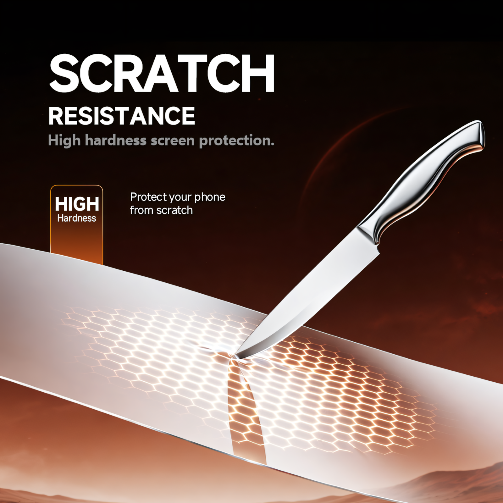 TPU Matte Blue Light Filter150µm - Matná ochranná fólie pro plotr s modrým filtrem 4vrstvá - úzká 180×120 mm