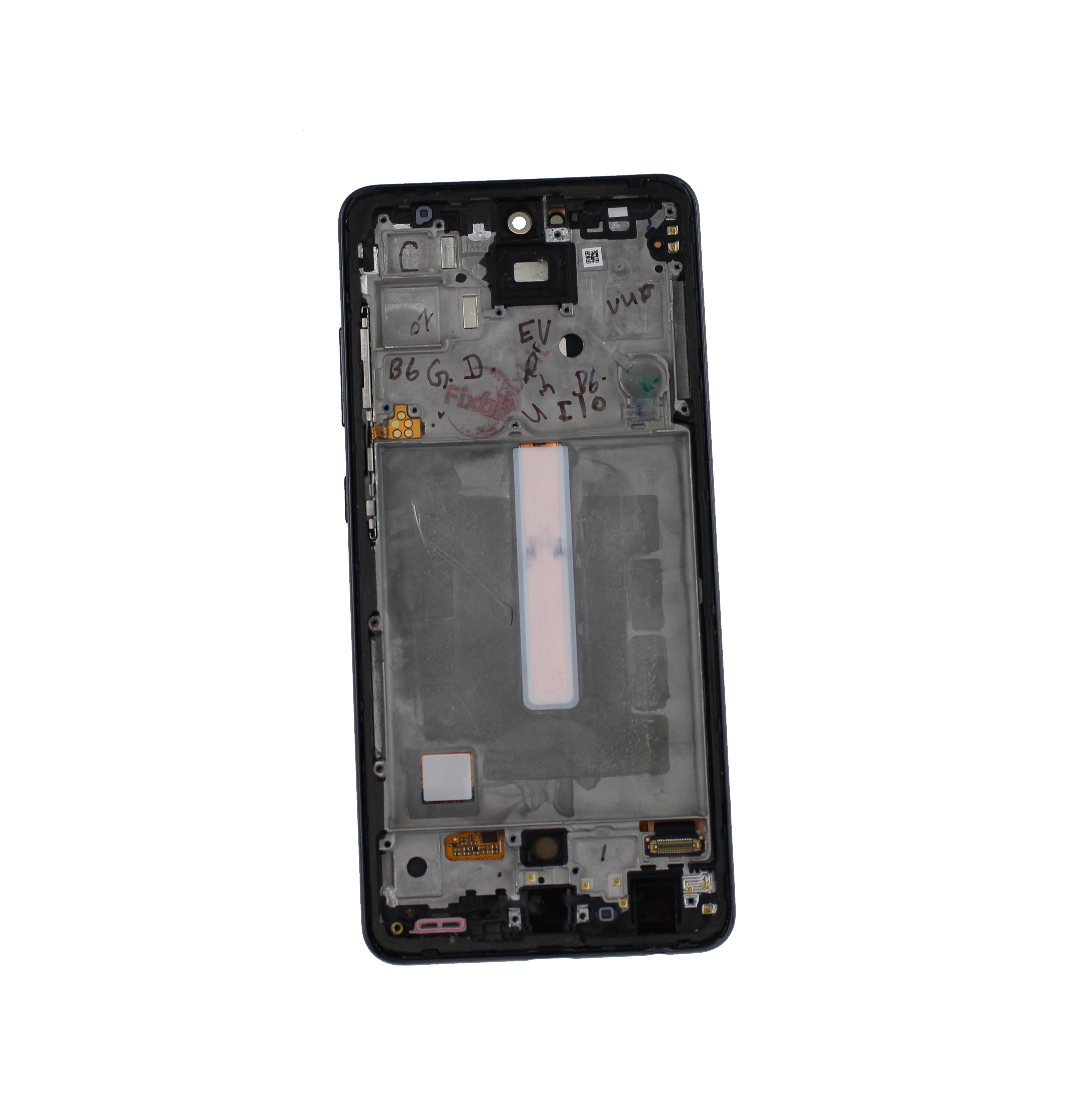 Originál LCD + Dotyková vrstva Samsung Galaxy A52 SM-A525 - Galaxy A52 5G SM-A526 černý - demontovaný dí - vypálení LCD A