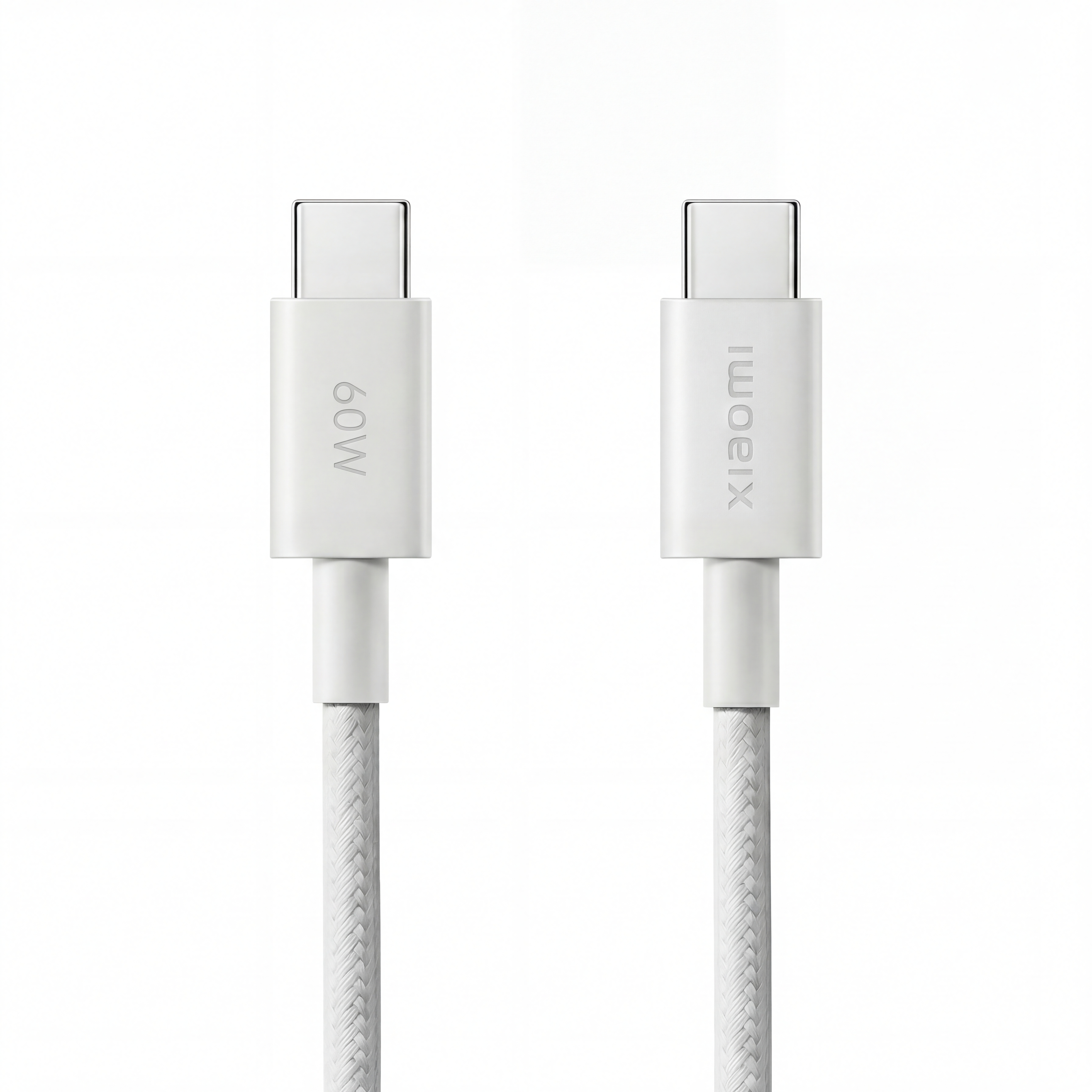 Originál kabel USB-C Xiaomi 3A 60W oplet bílý 1m v blistru