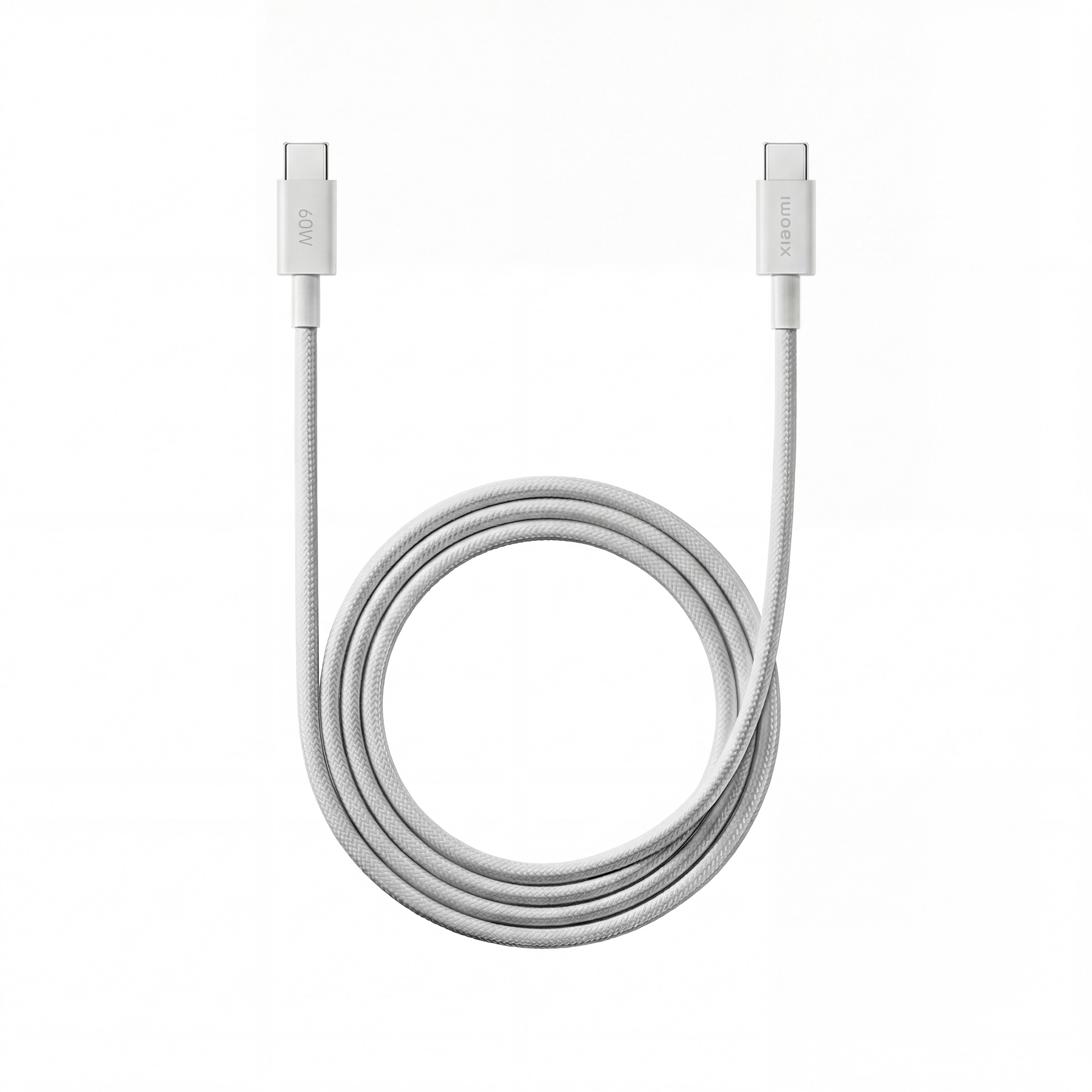 Originál kabel USB-C Xiaomi 3A 60W oplet bílý 1m v blistru