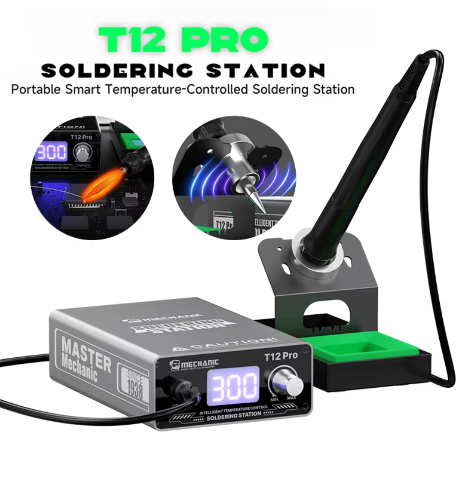 MECHANIC T12 Pro inteligentní digitální termostatická pájecí stanice