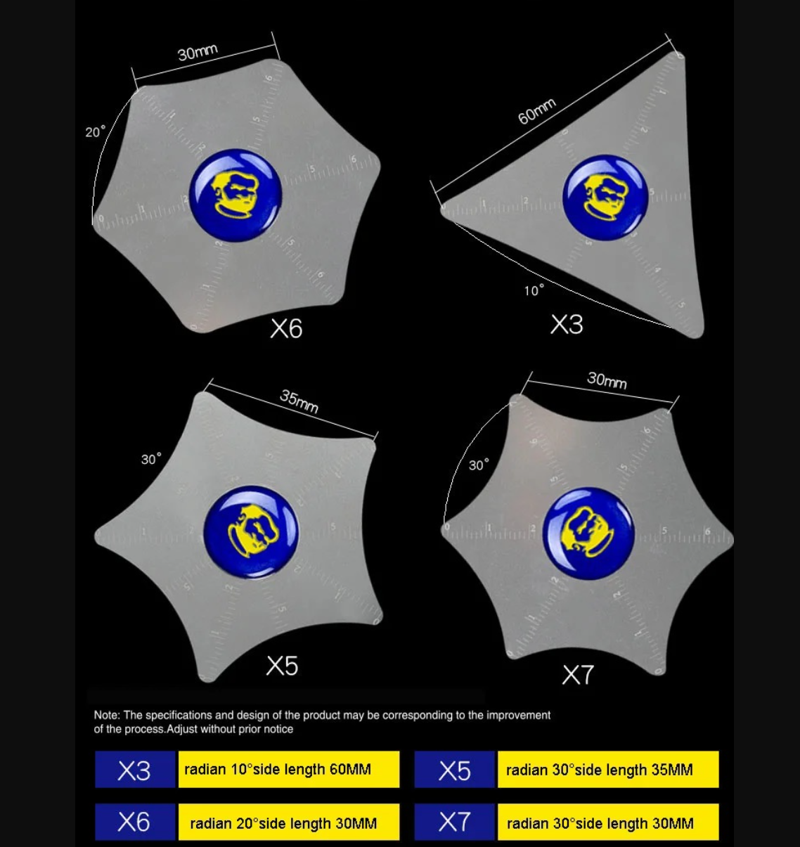 MECHANIC X5 kovový otvírák pro mobilní telefony odolný- flexibilní z nerez. oceli