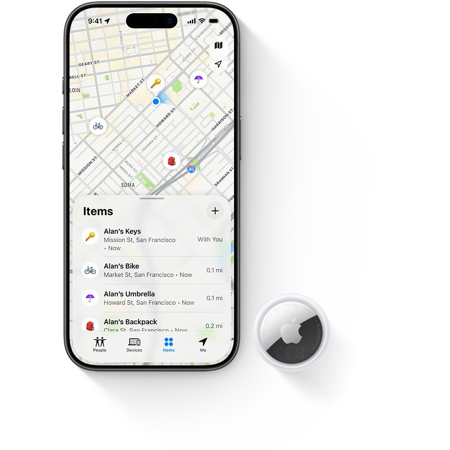 Originál Lokátor Apple AirTag 2 - lokalizítor 2. generace