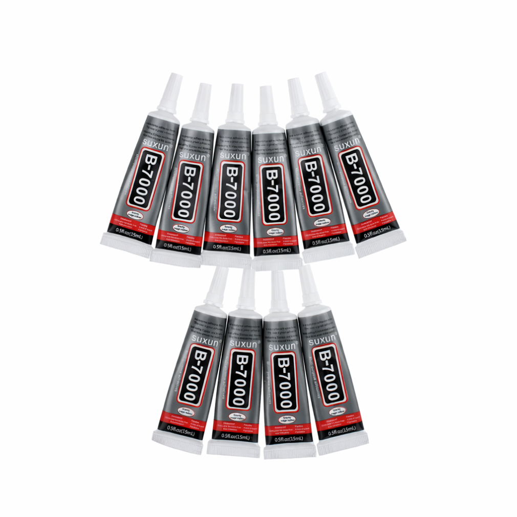 B7000 montážní lepidlo na LCD 15ml poloprůhledné 10 x 15ml - Mechanic X7 otvírák 1x