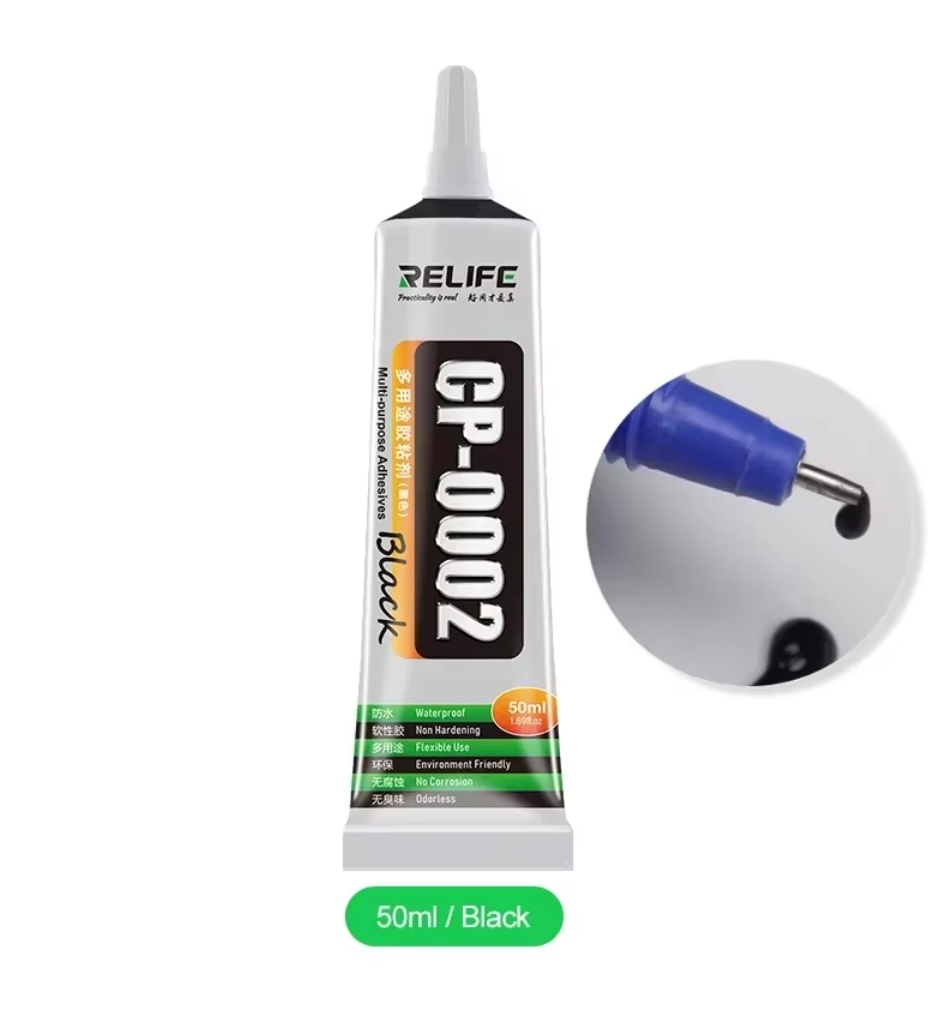 Relife CP-0001 montážní lepidlo černé 50 ml