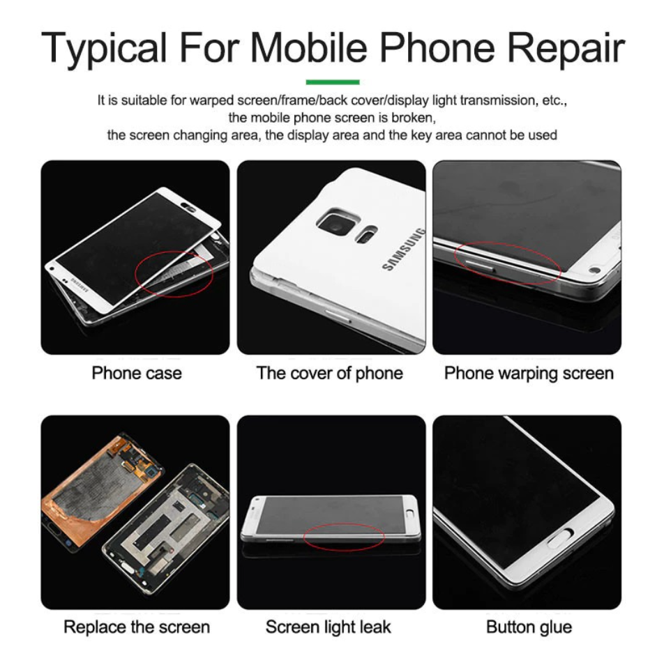 Relife CP-0001 montážní lepidlo černé 15 ml