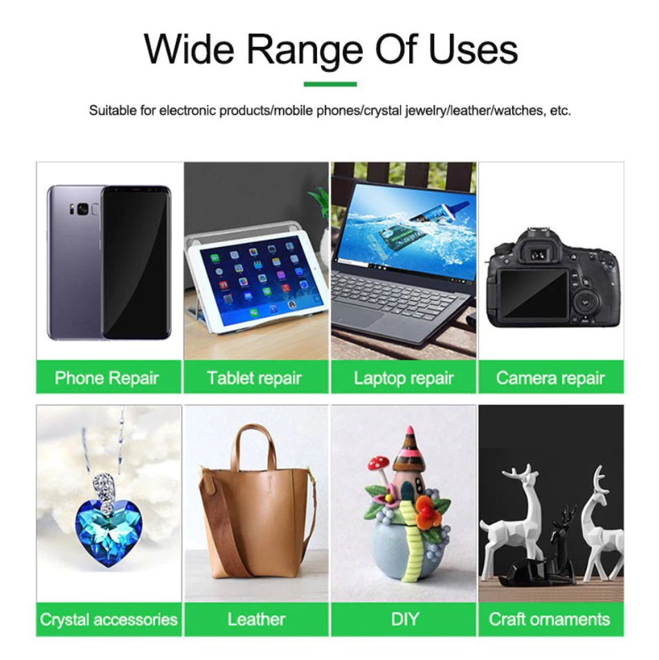 Relife CP-0001 montážní lepidlo černé 15 ml