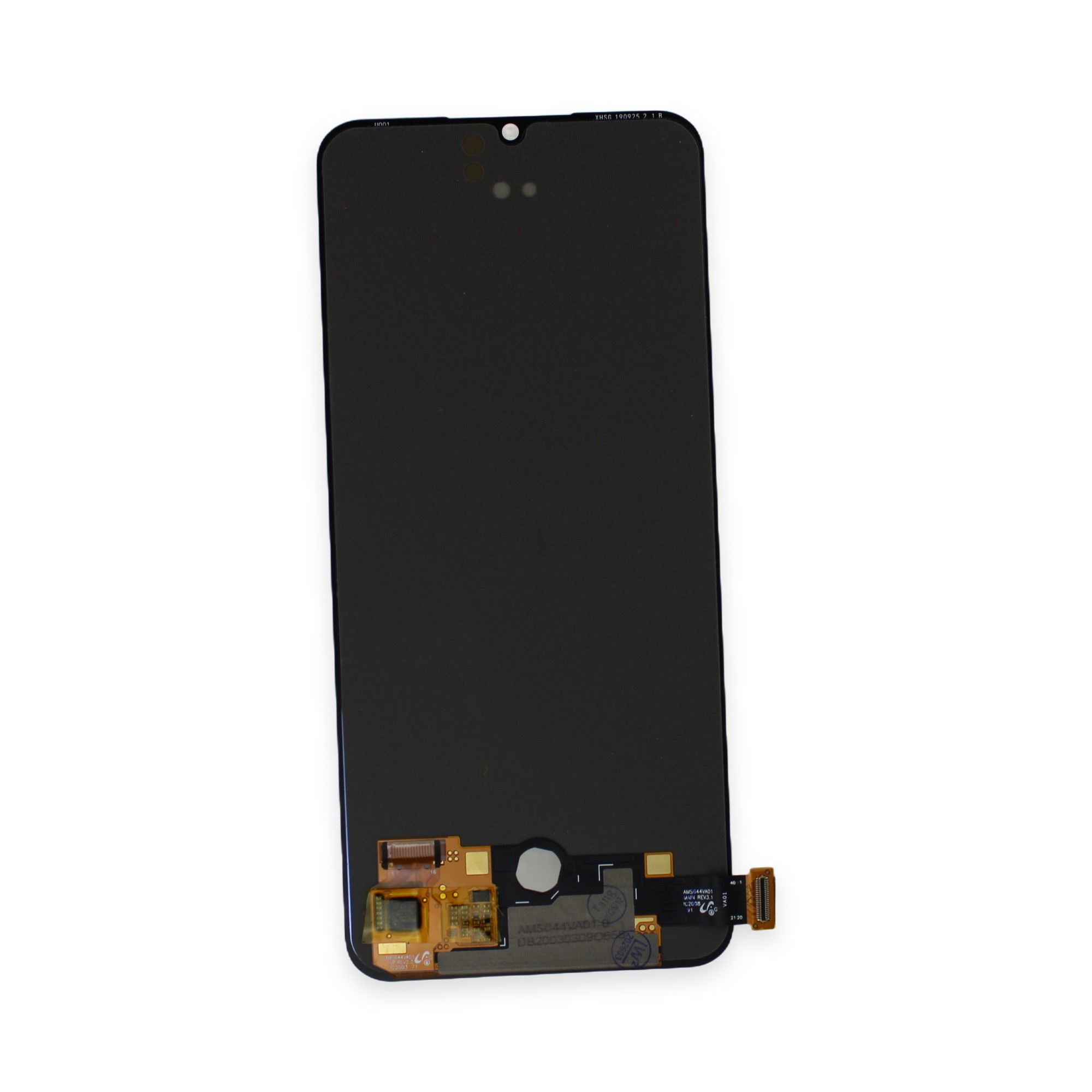 Originál LCD + Dotyková vrstva Vivo Y70 V2023 - repasovaný díl bez rámečku vyměněné sklíčko